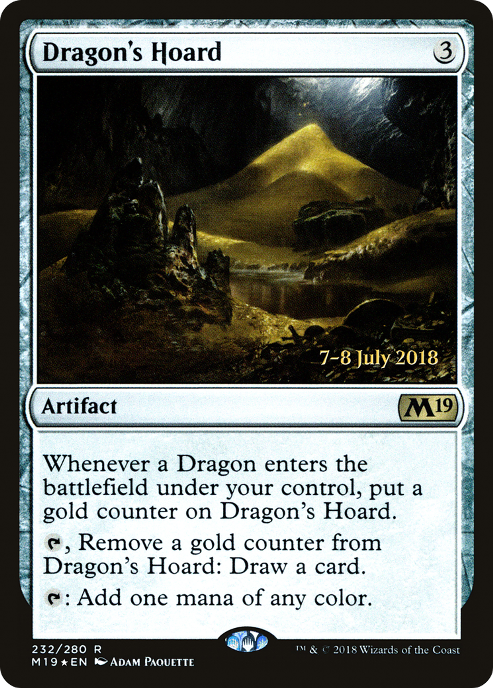 Dragon's Hoard — Core Set 2019 Promos — Magic: The Gathering