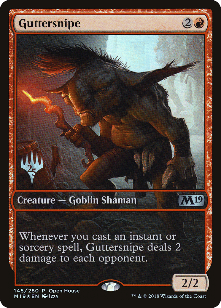 Guttersnipe — Core Set 2019 Promos — Magic: The Gathering