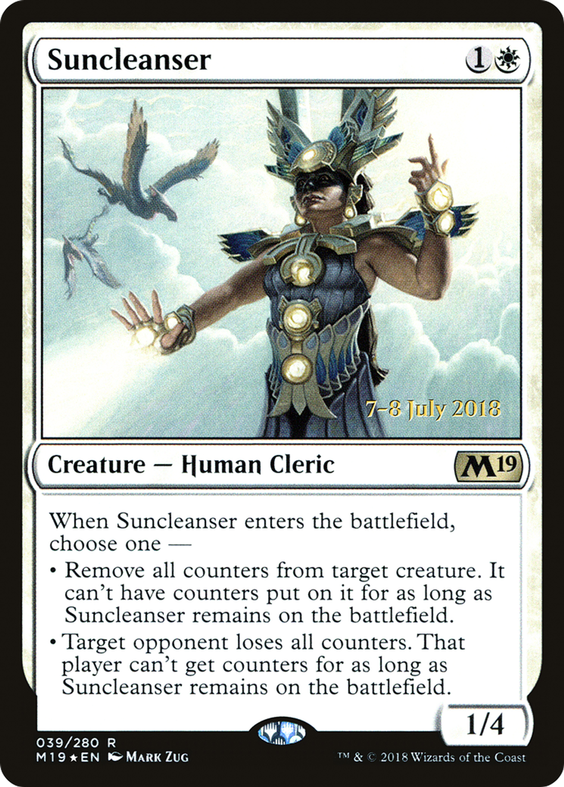 Suncleanser — Core Set 2019 Promos — Magic: The Gathering