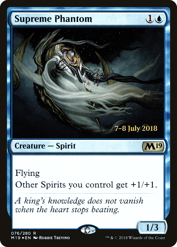 Supreme Phantom — Core Set 2019 Promos — Magic: The Gathering
