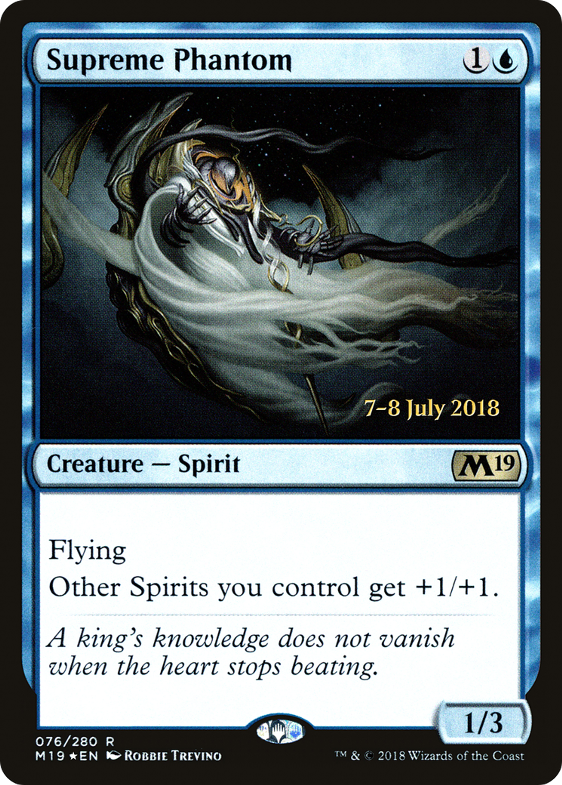 Supreme Phantom — Core Set 2019 Promos — Magic: The Gathering