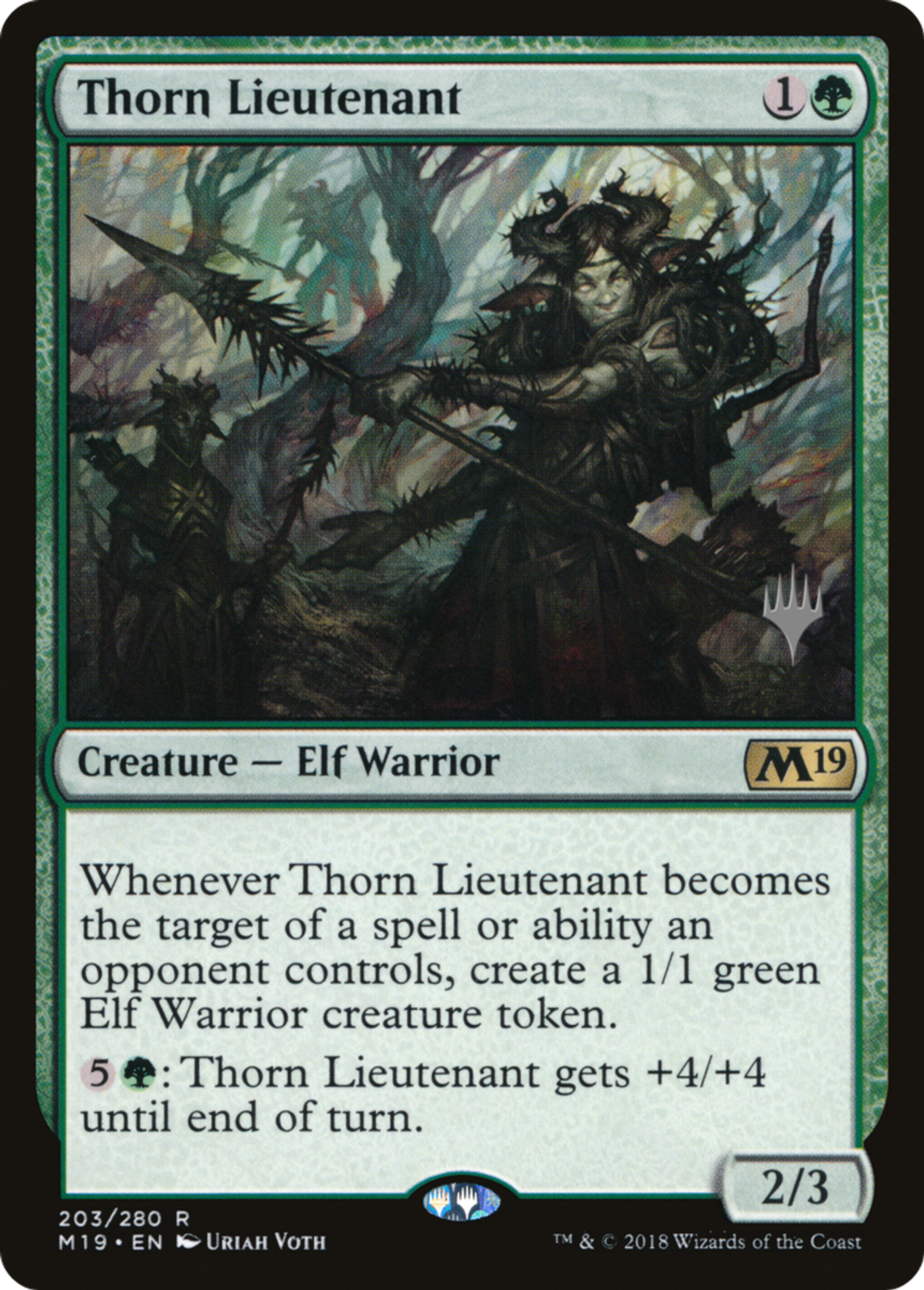 Thorn Lieutenant — Core Set 2019 Promos — Magic: The Gathering