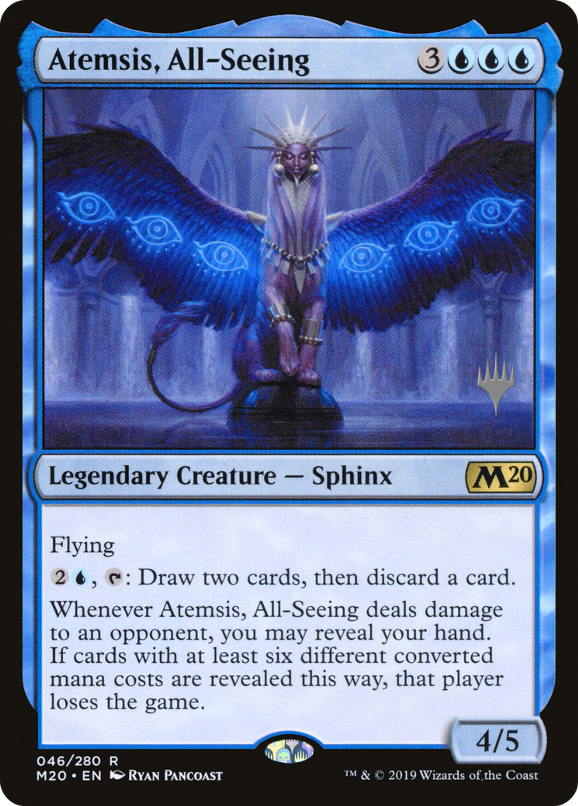 Atemsis, All-Seeing — Core Set 2020 Promos — Magic: The Gathering