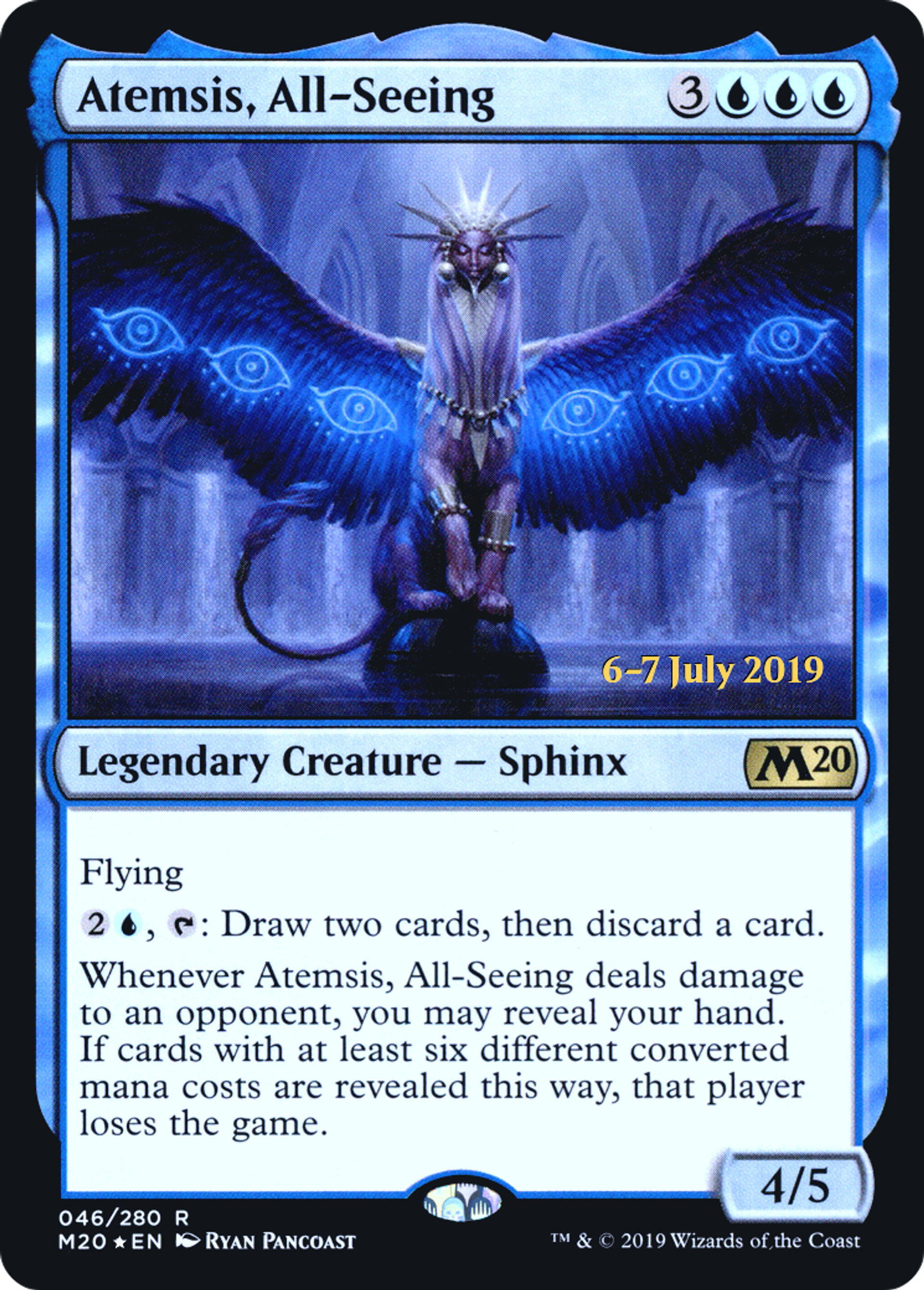 Atemsis, All-Seeing — Core Set 2020 Promos — Magic: The Gathering