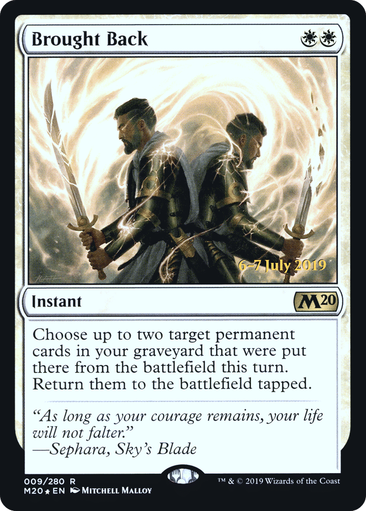 Brought Back — Core Set 2020 Promos — Magic: The Gathering