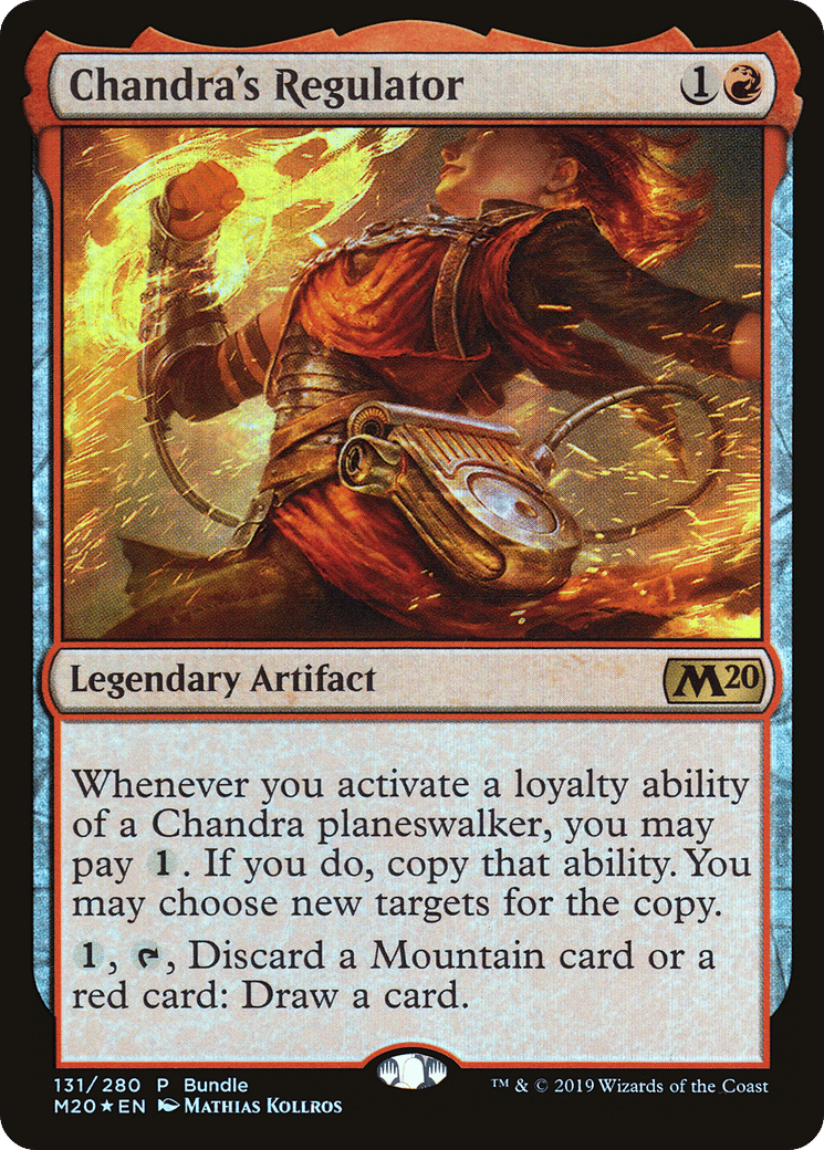 Chandra's Regulator — Core Set 2020 Promos — Magic: The Gathering