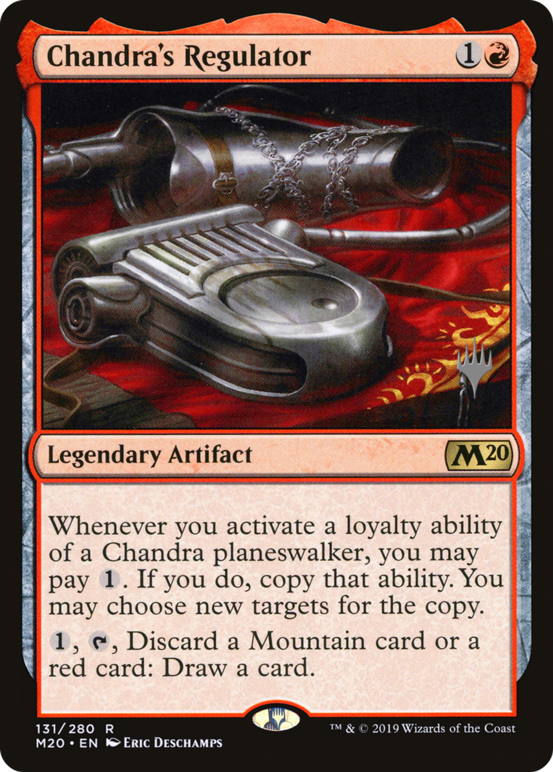 Chandra's Regulator — Core Set 2020 Promos — Magic: The Gathering