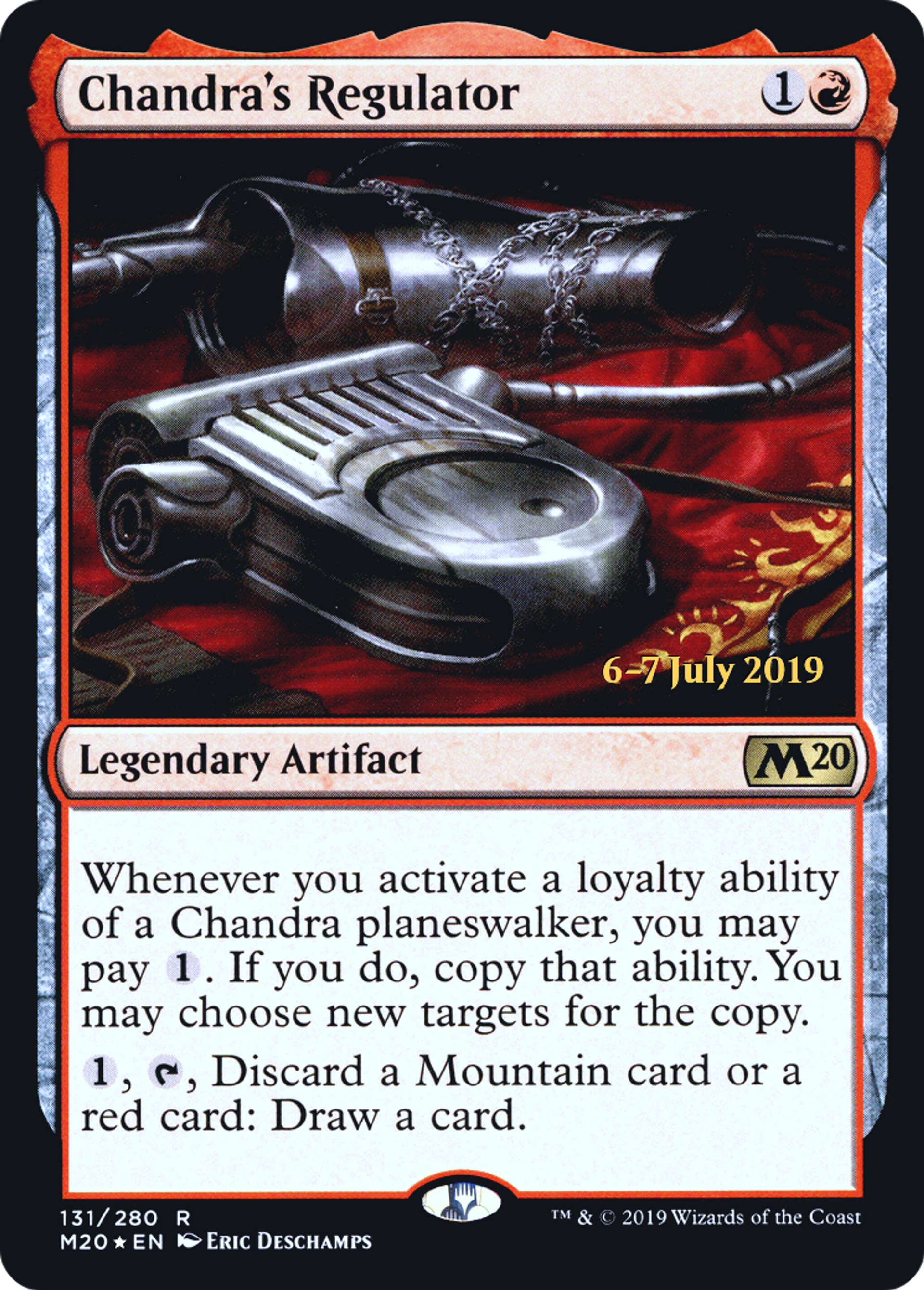 Chandra's Regulator — Core Set 2020 Promos — Magic: The Gathering
