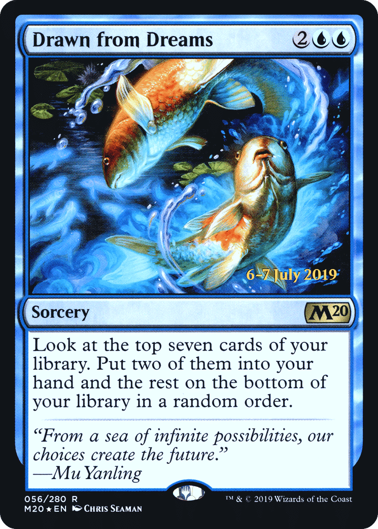 Drawn from Dreams — Core Set 2020 Promos — Magic: The Gathering