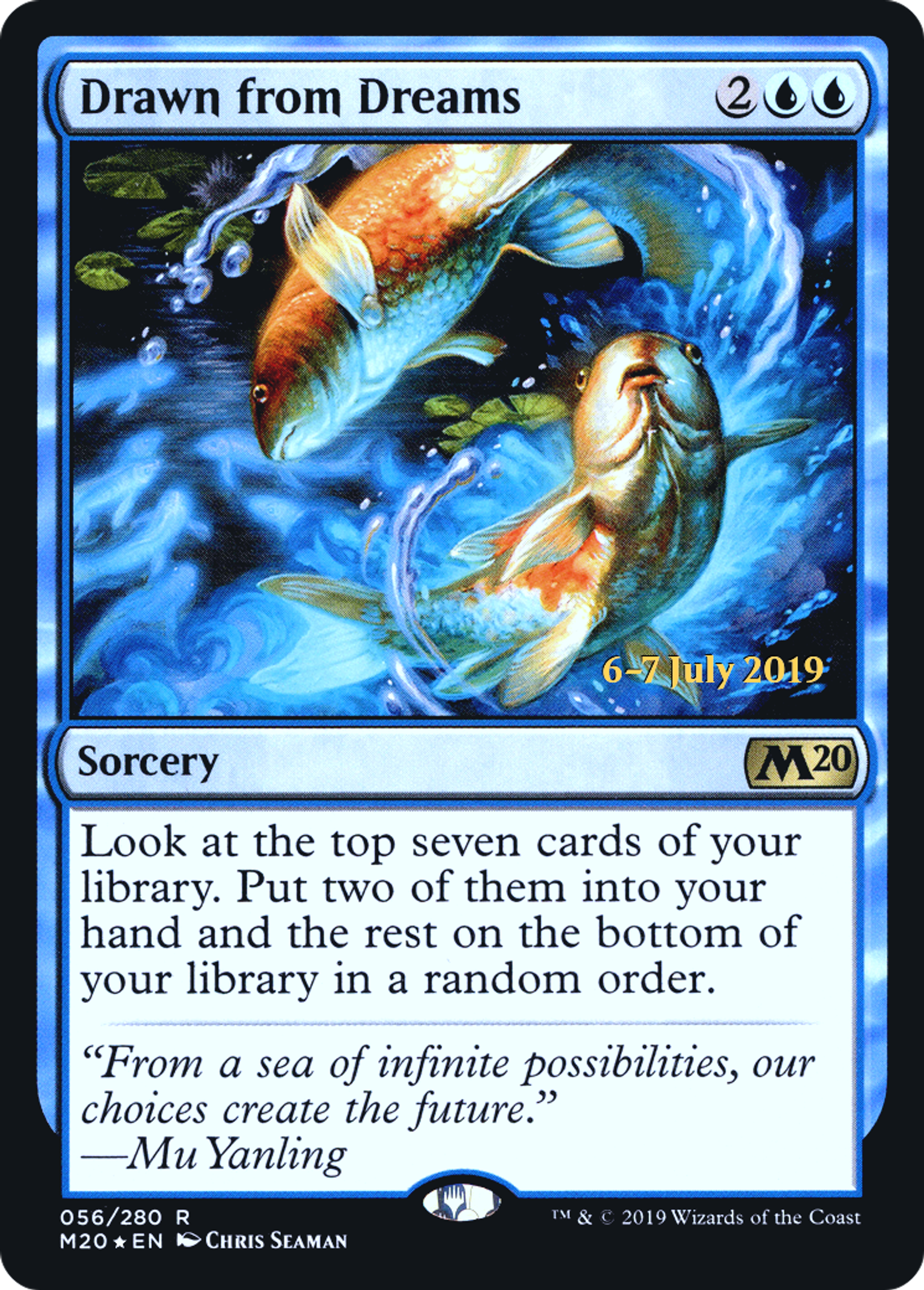 Drawn from Dreams — Core Set 2020 Promos — Magic: The Gathering