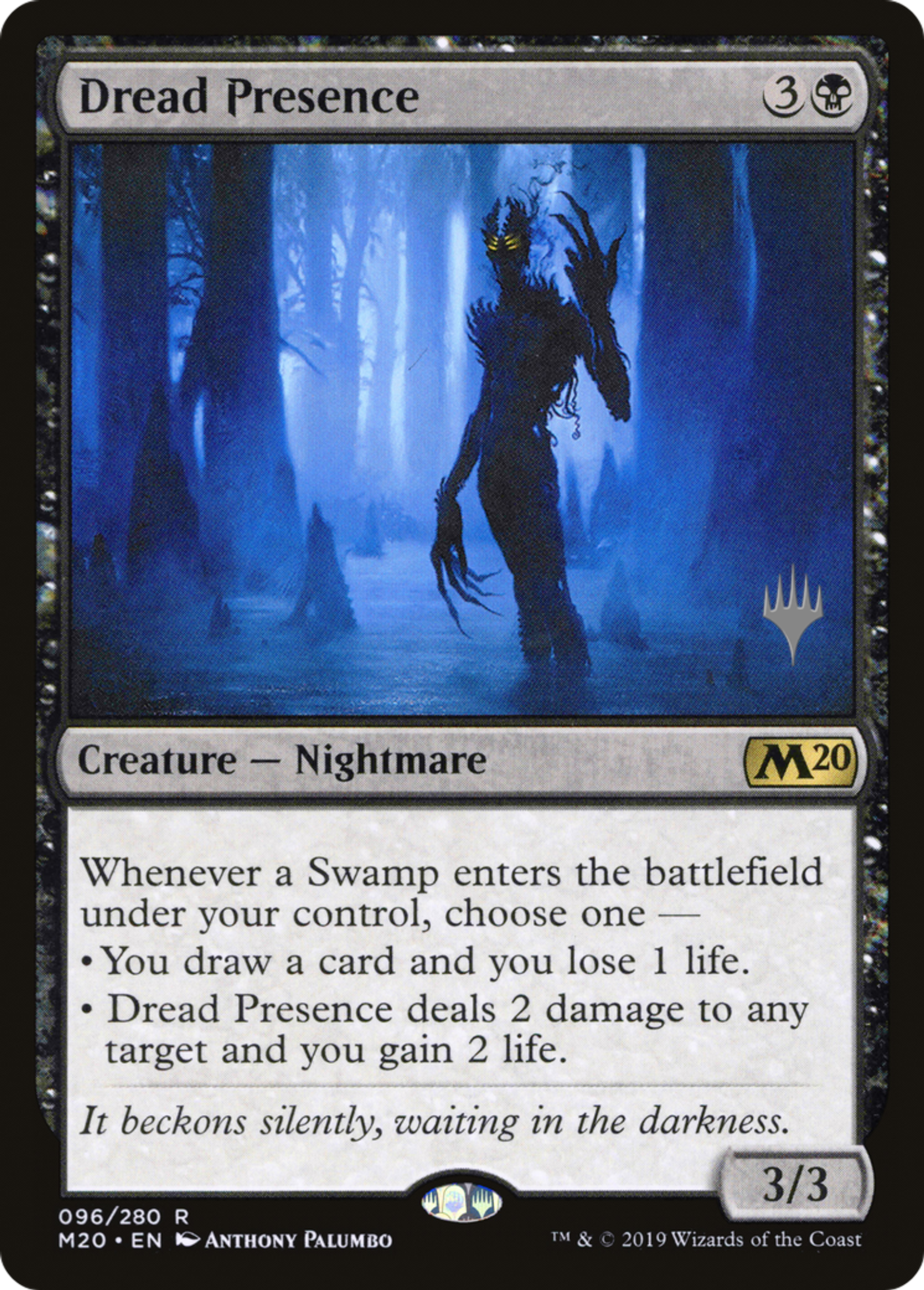 Dread Presence — Core Set 2020 Promos — Magic: The Gathering