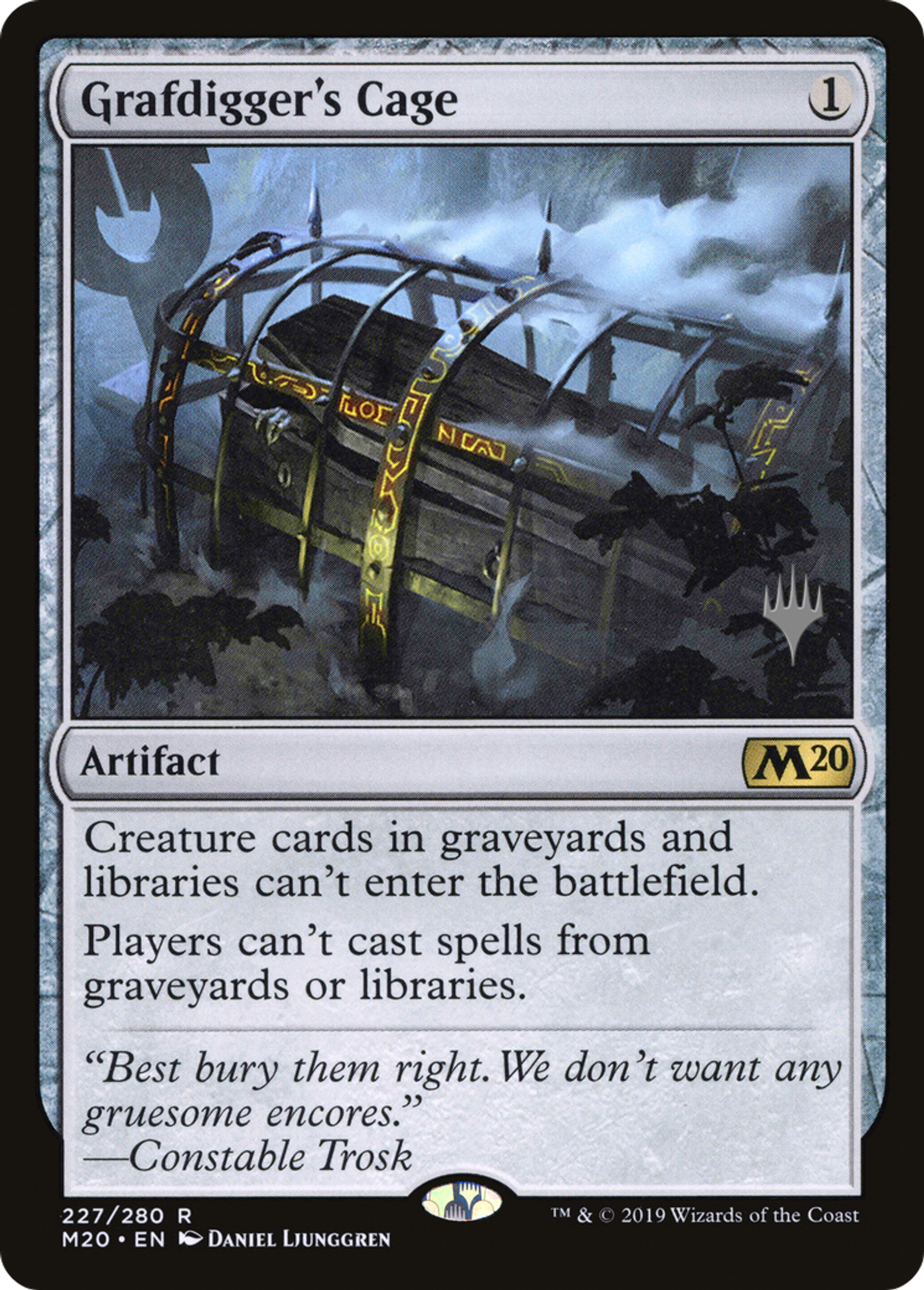 Grafdigger's Cage — Core Set 2020 Promos — Magic: The Gathering