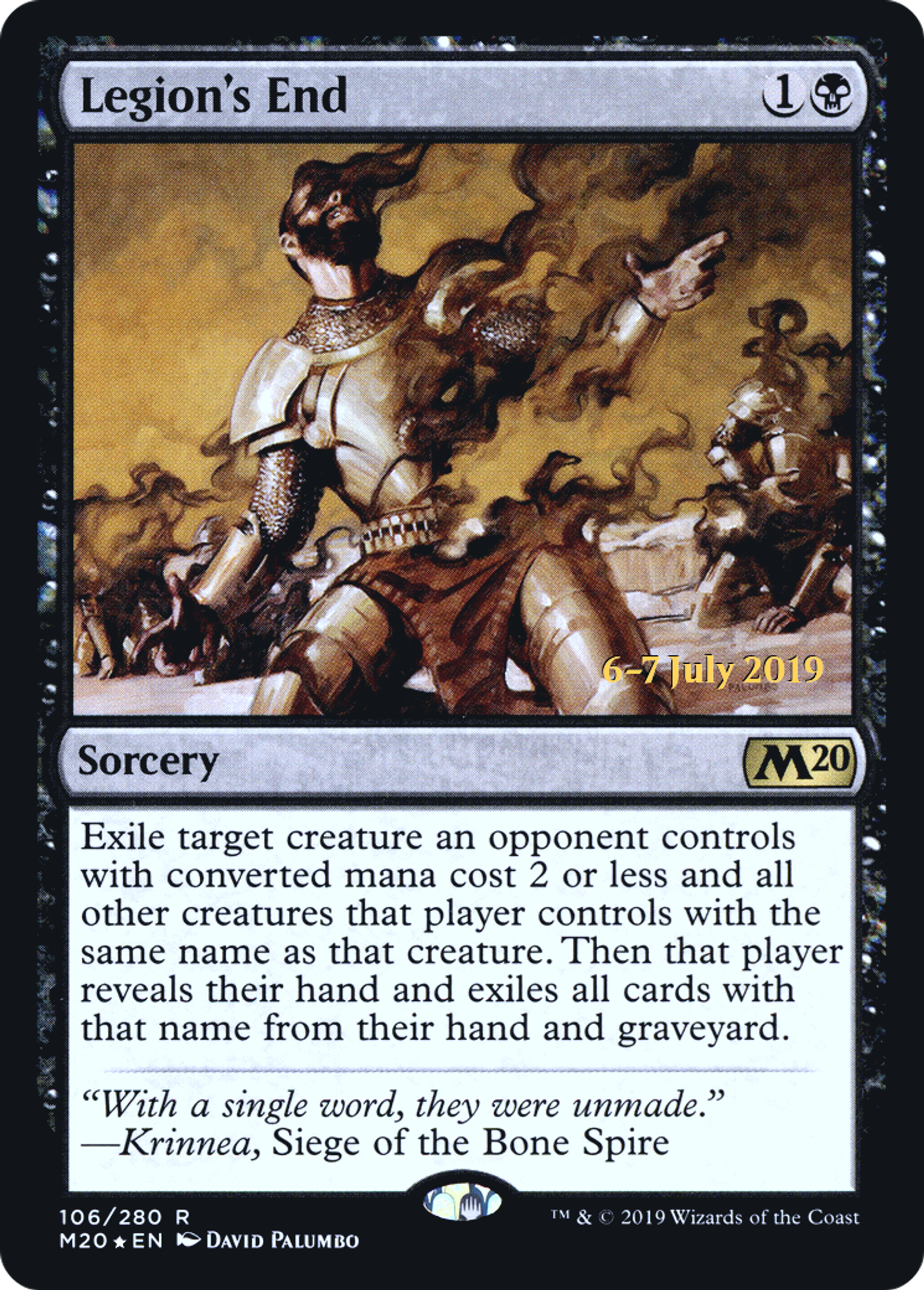 Legion's End — Core Set 2020 Promos — Magic: The Gathering