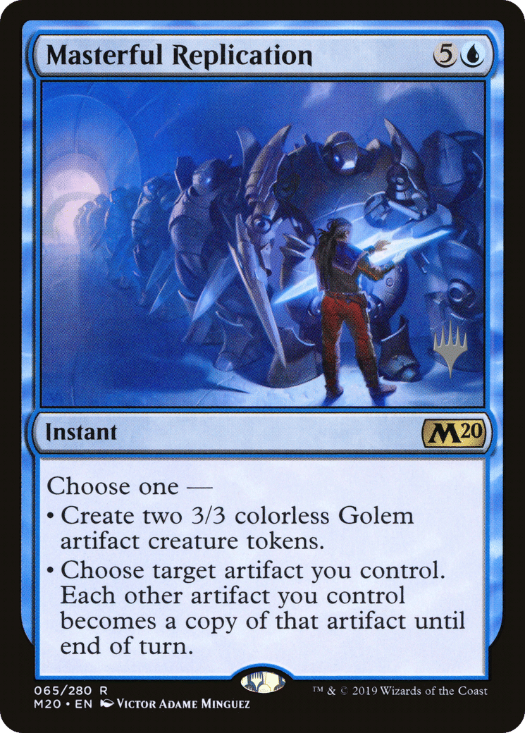 Masterful Replication — Core Set 2020 Promos — Magic: The Gathering