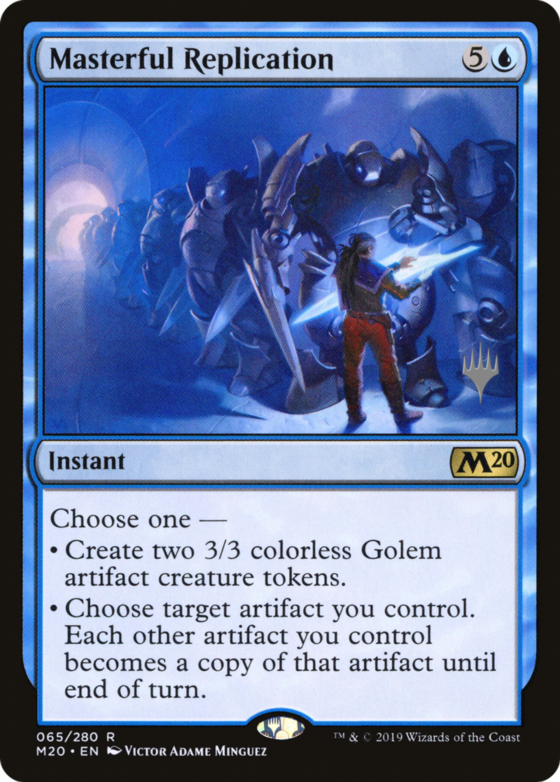 Masterful Replication — Core Set 2020 Promos — Magic: The Gathering