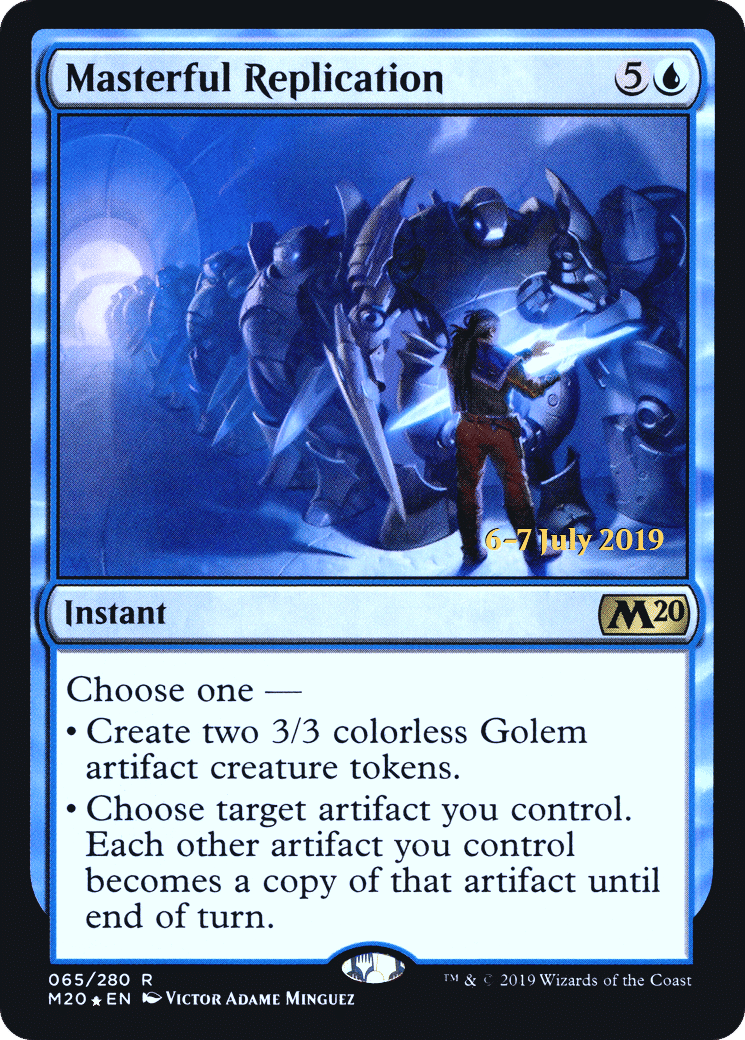 Masterful Replication — Core Set 2020 Promos — Magic: The Gathering