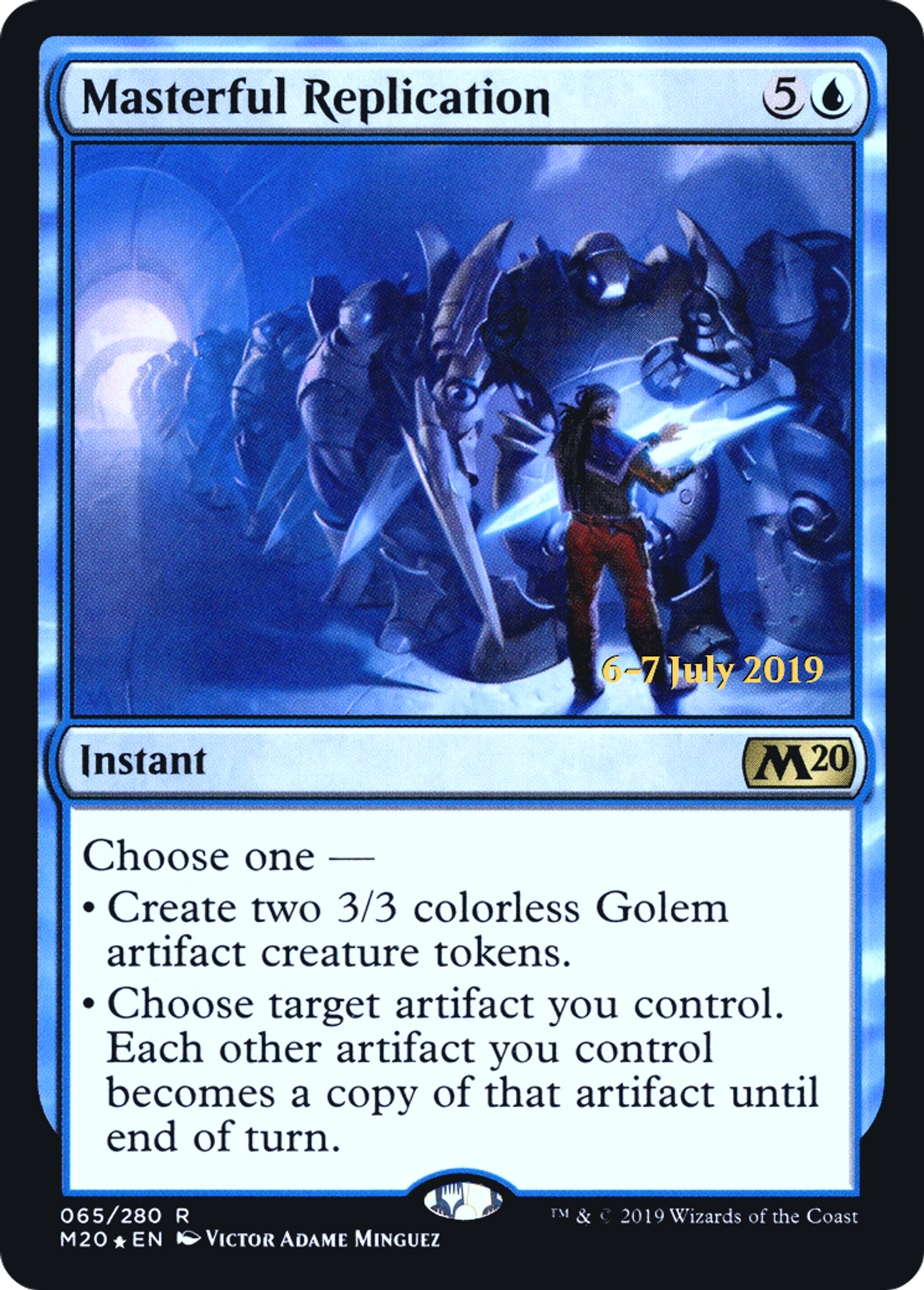 Masterful Replication — Core Set 2020 Promos — Magic: The Gathering