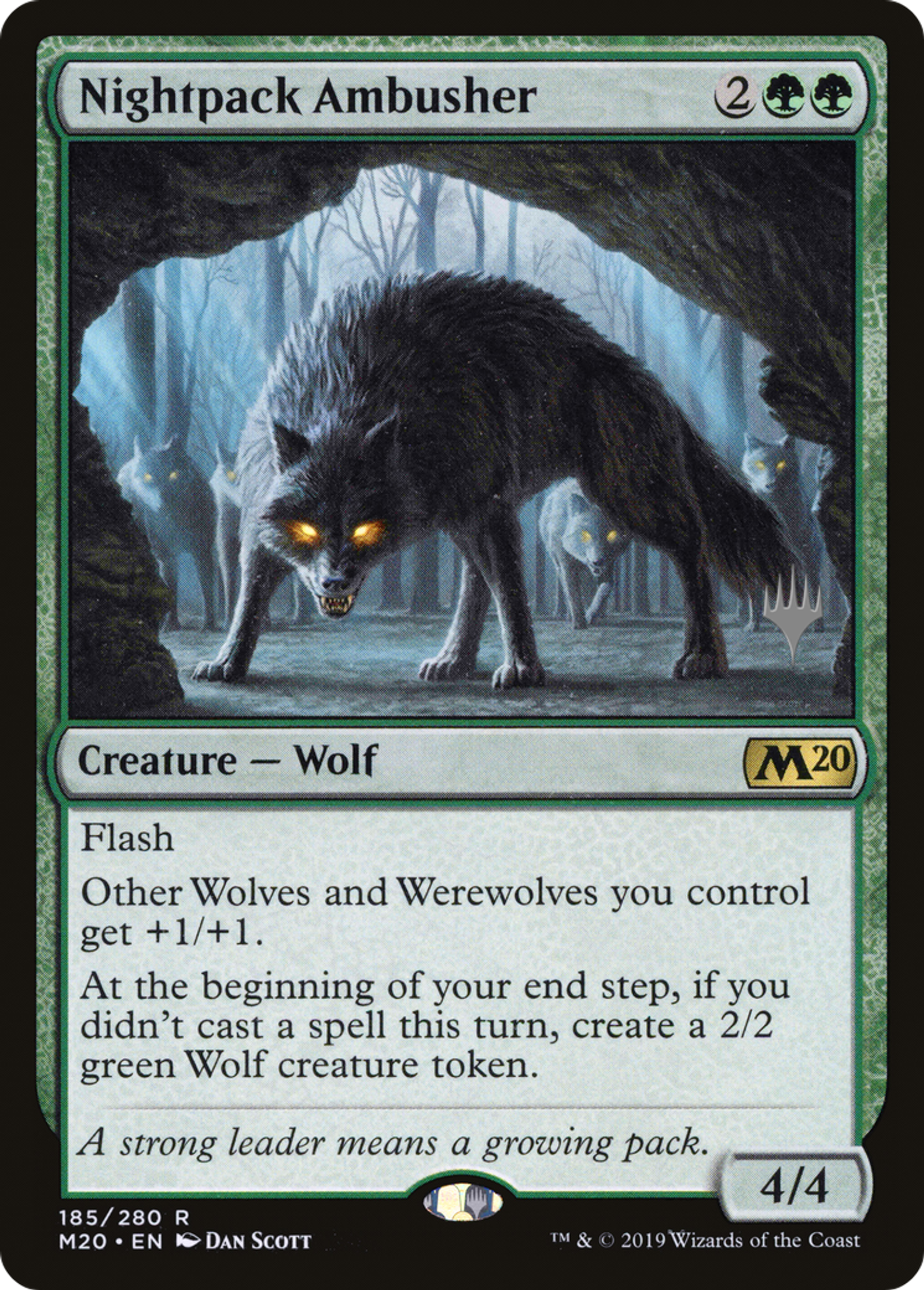 Nightpack Ambusher — Core Set 2020 Promos — Magic: The Gathering