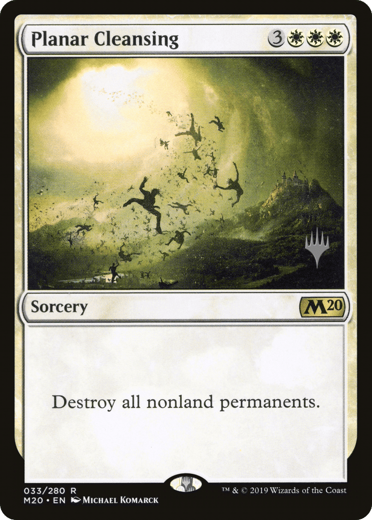 Planar Cleansing — Core Set 2020 Promos — Magic: The Gathering