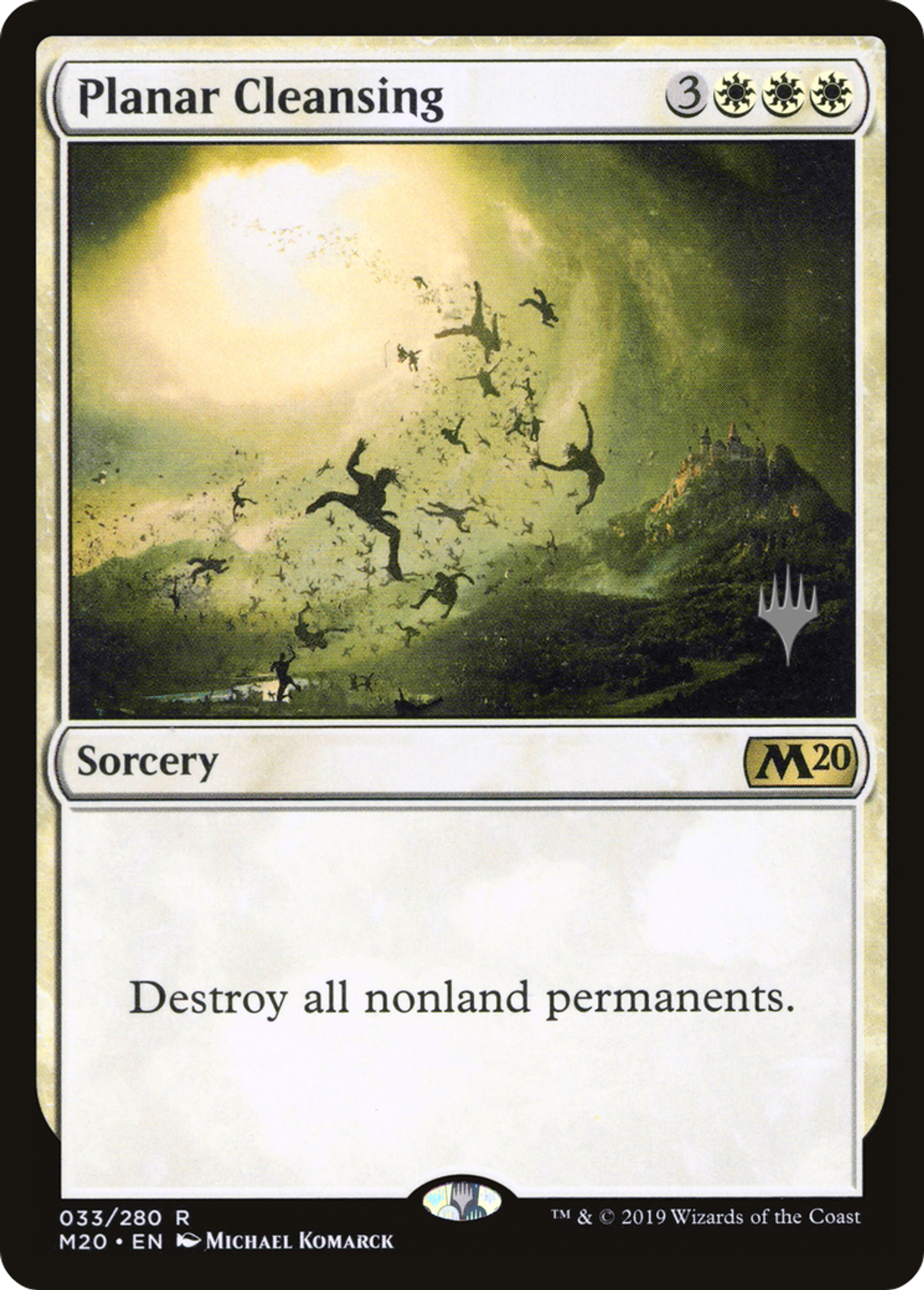 Planar Cleansing — Core Set 2020 Promos — Magic: The Gathering