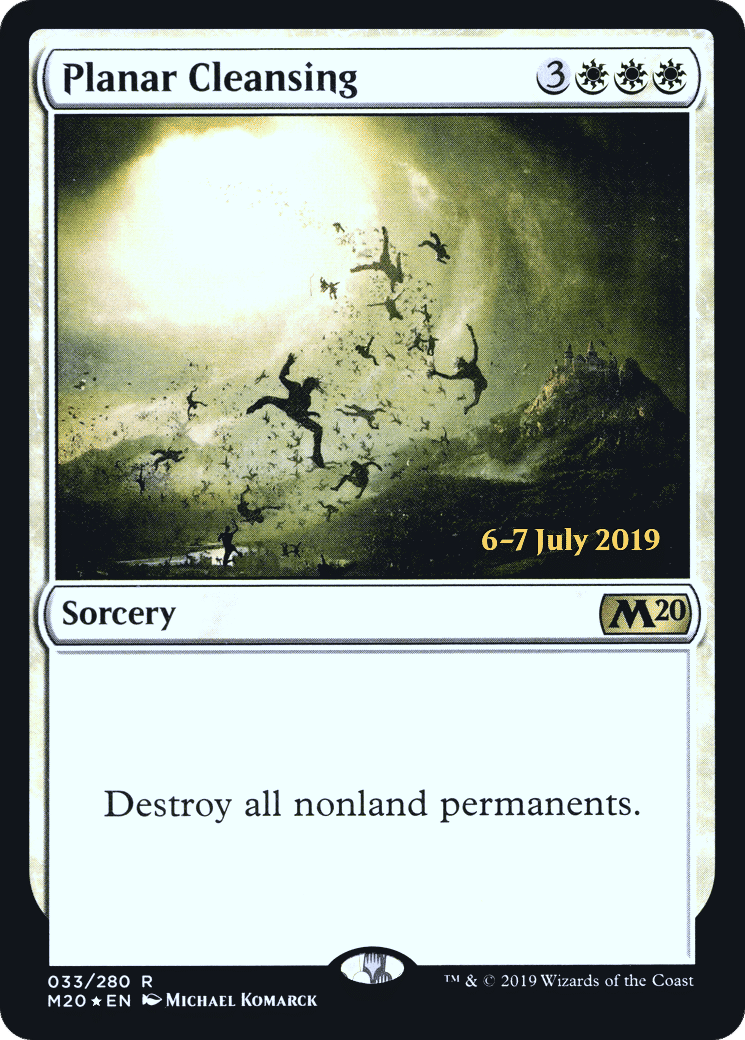 Planar Cleansing — Core Set 2020 Promos — Magic: The Gathering