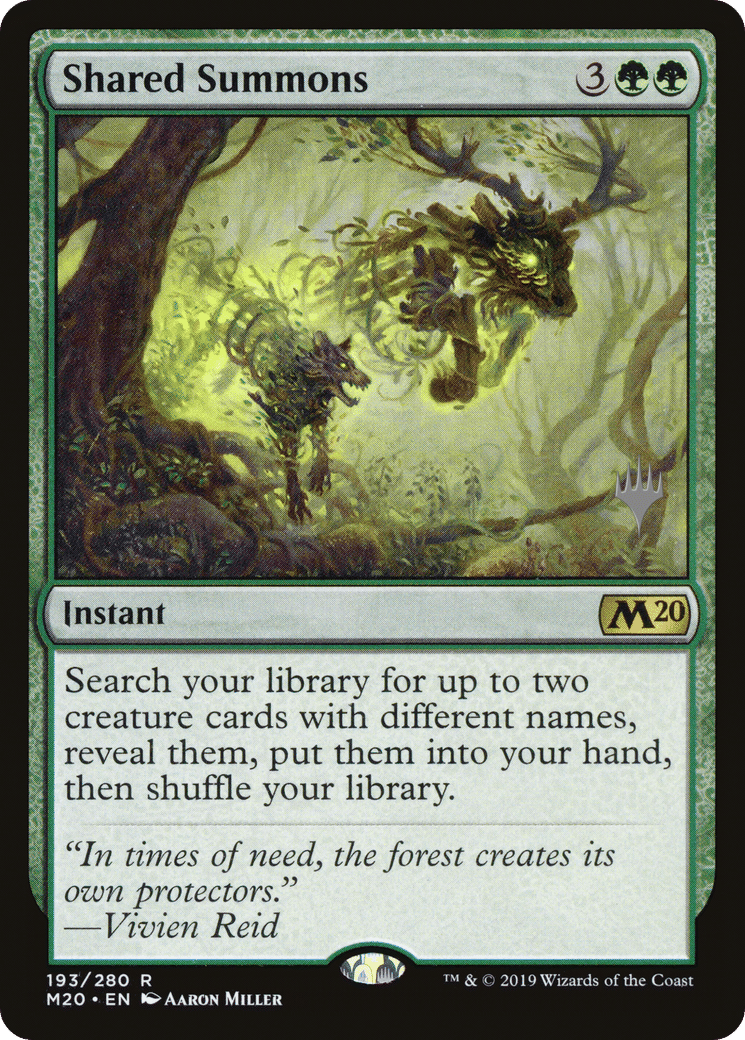 Shared Summons — Core Set 2020 Promos — Magic: The Gathering