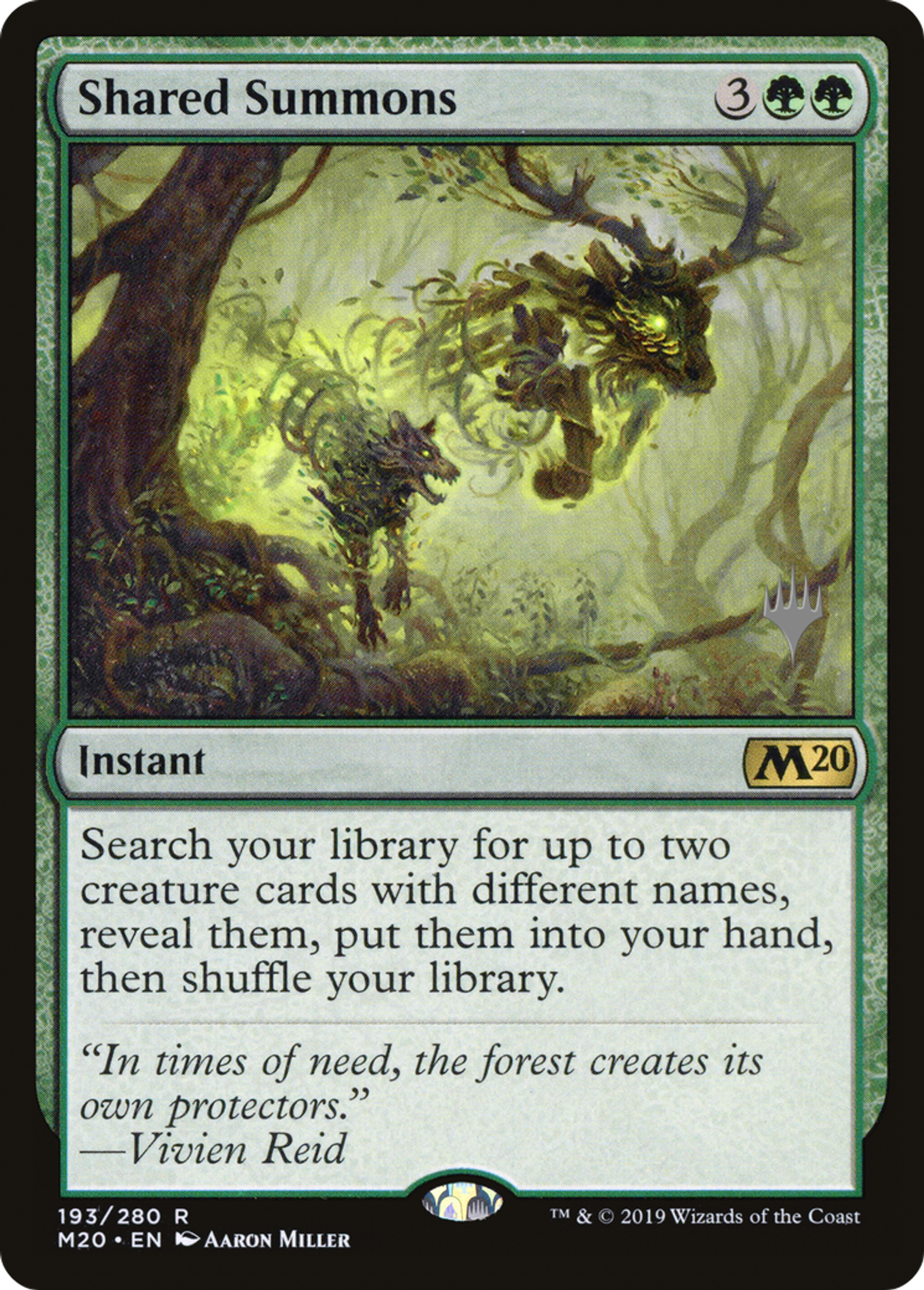 Shared Summons — Core Set 2020 Promos — Magic: The Gathering