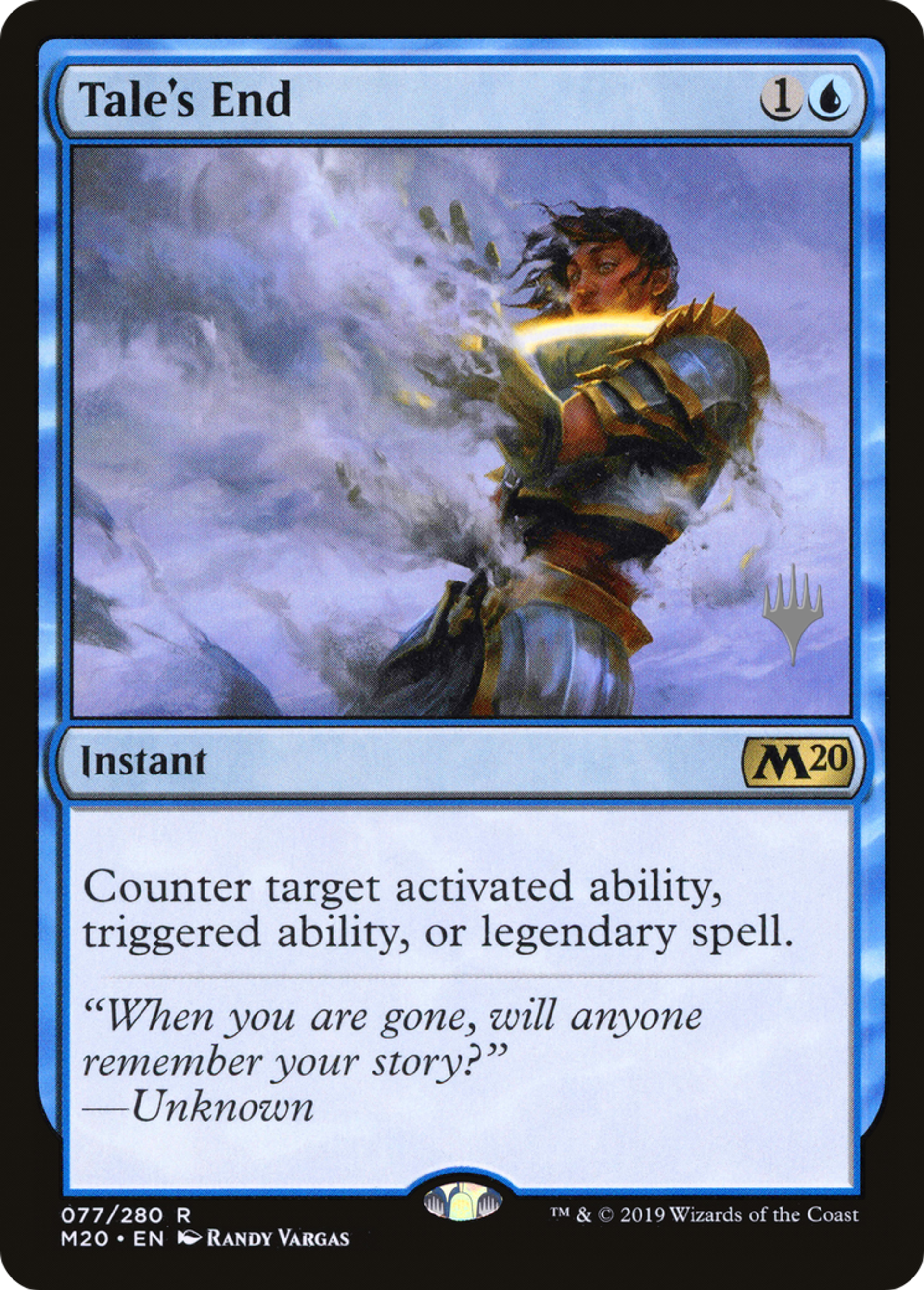Tale's End — Core Set 2020 Promos — Magic: The Gathering
