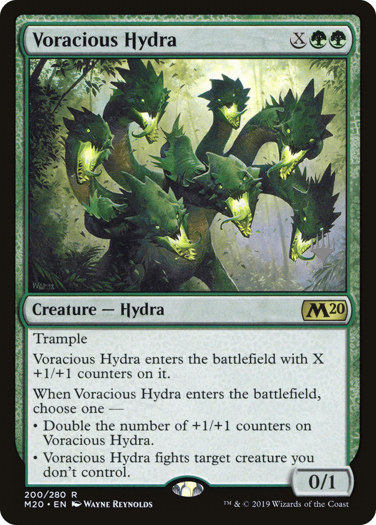 Voracious Hydra — Core Set 2020 Promos — Magic: The Gathering