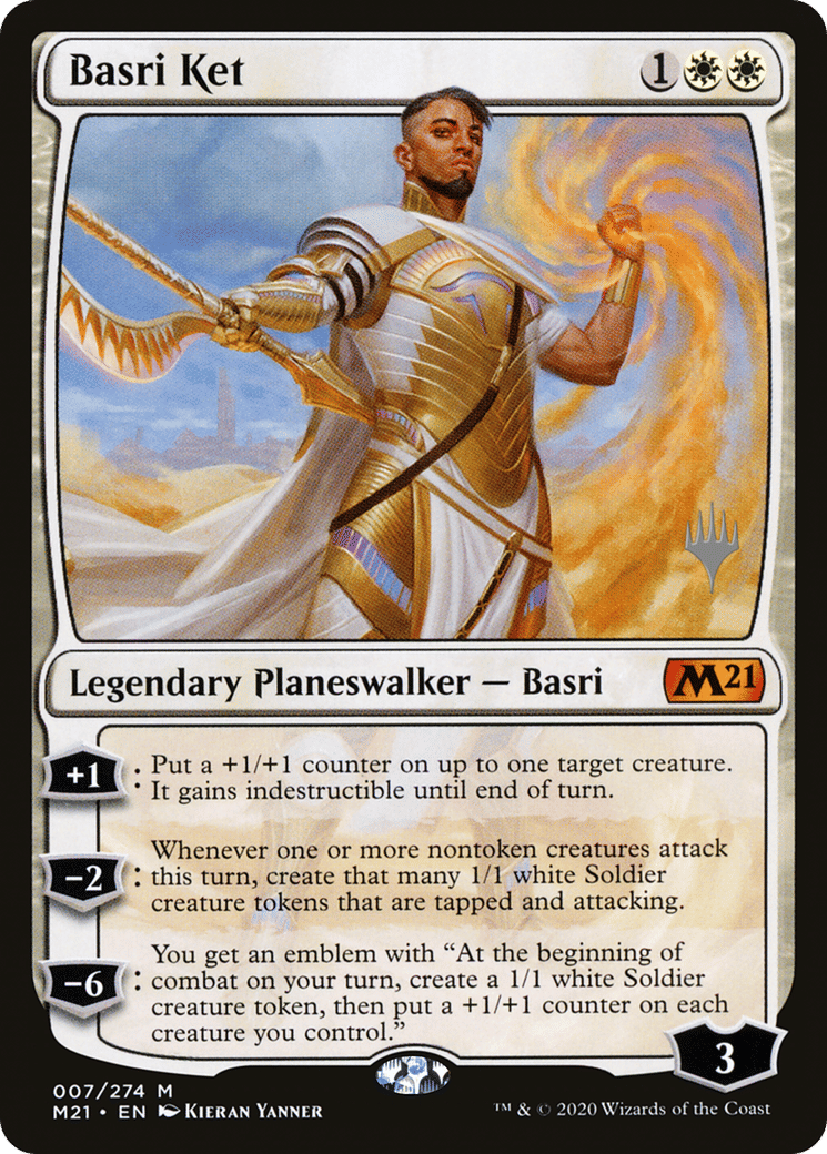 Basri Ket — Core Set 2021 Promos — Magic: The Gathering