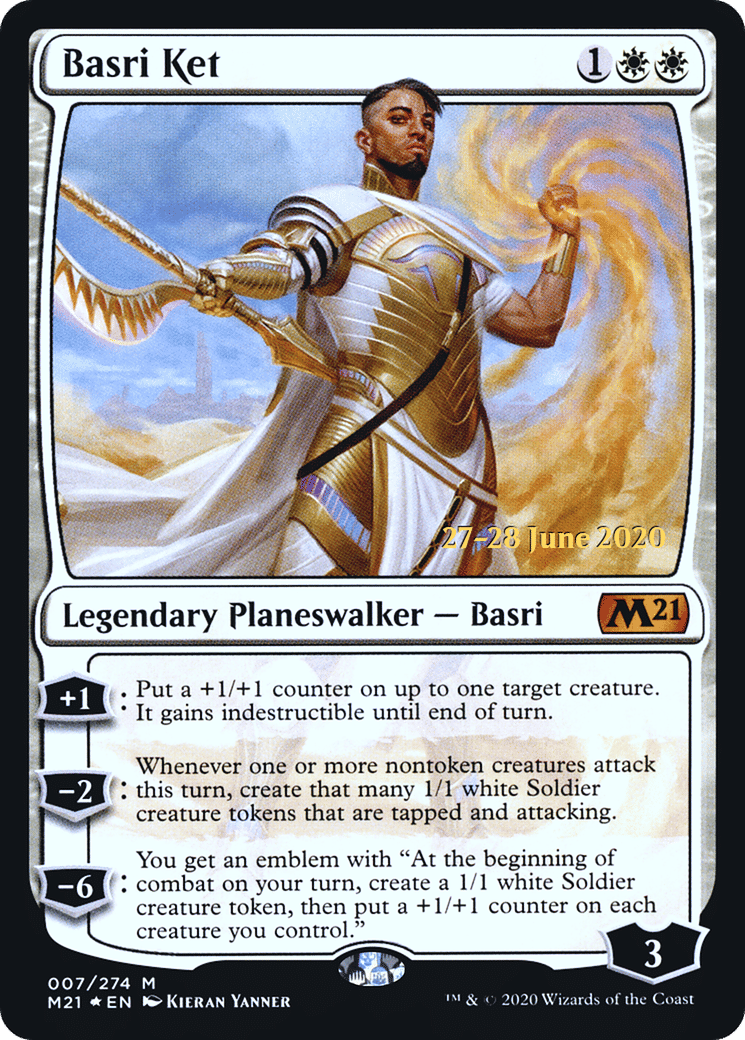 Basri Ket — Core Set 2021 Promos — Magic: The Gathering