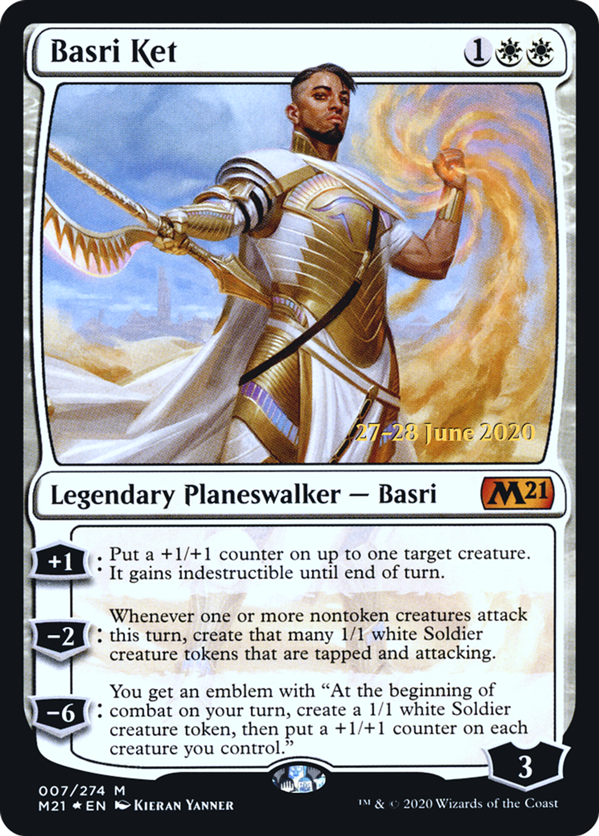 Basri Ket — Core Set 2021 Promos — Magic: The Gathering