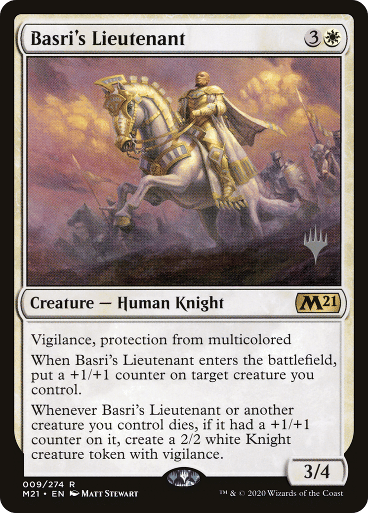 Basri's Lieutenant — Core Set 2021 Promos — Magic: The Gathering
