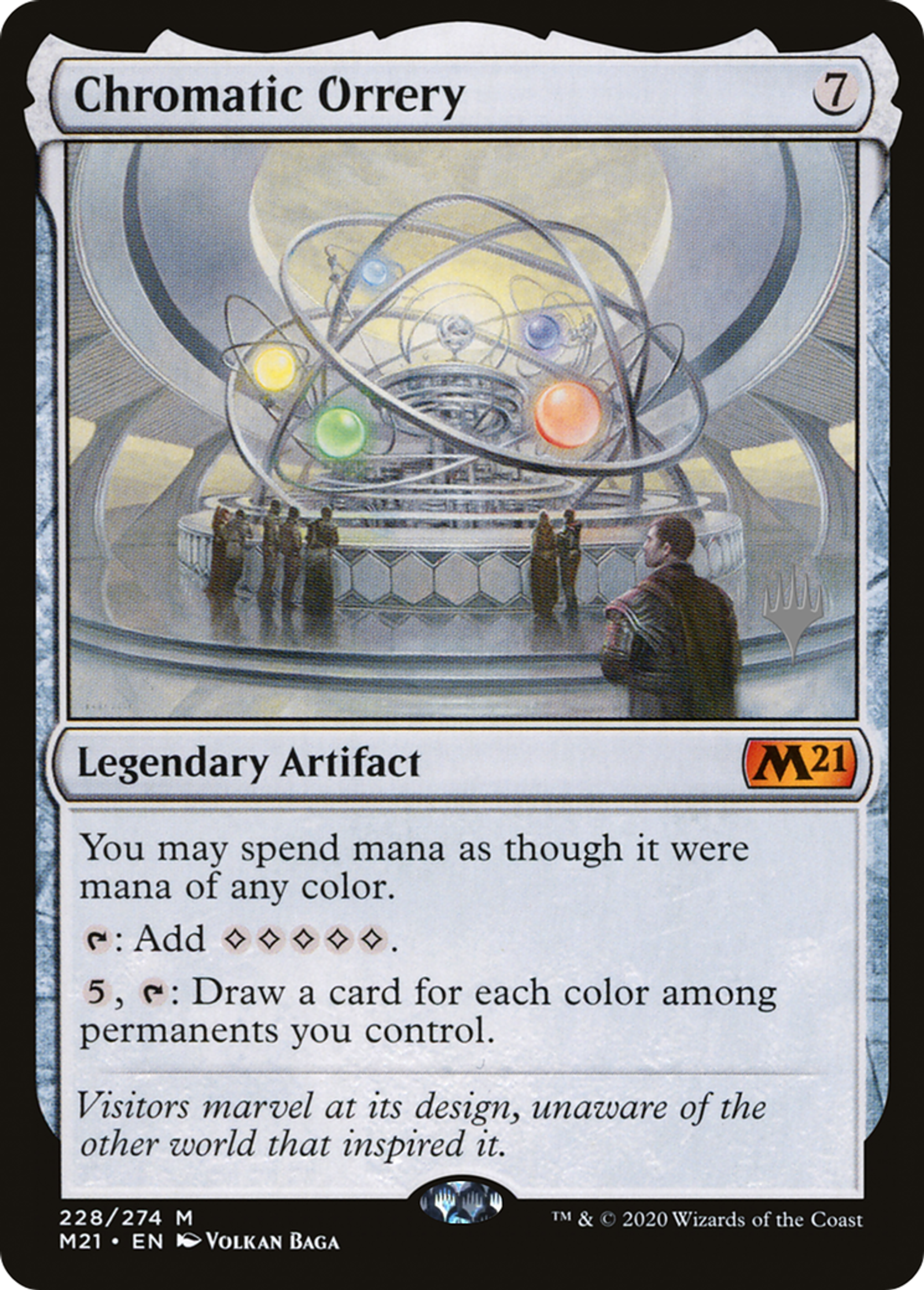Chromatic Orrery — Core Set 2021 Promos — Magic: The Gathering