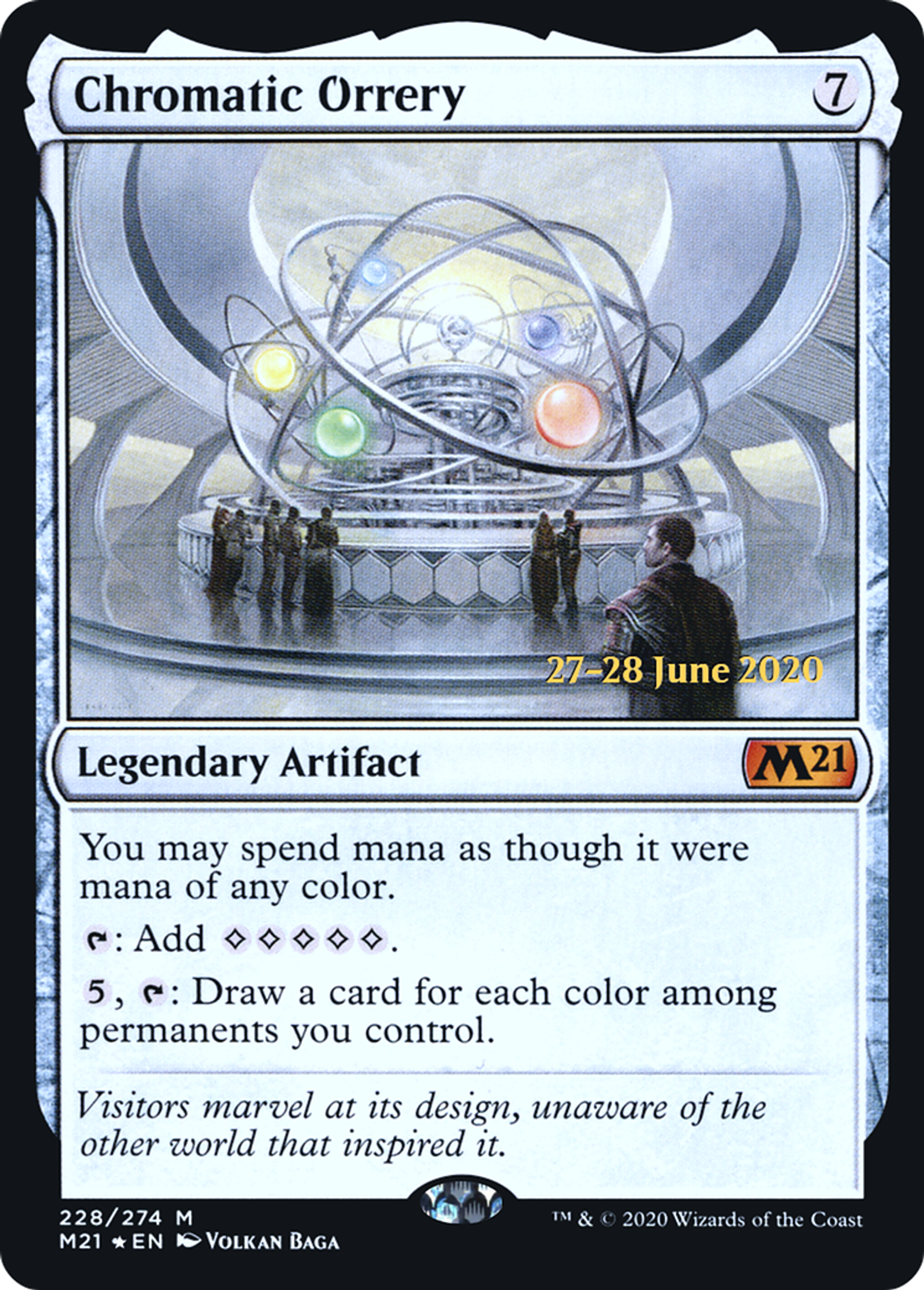 Chromatic Orrery — Core Set 2021 Promos — Magic: The Gathering