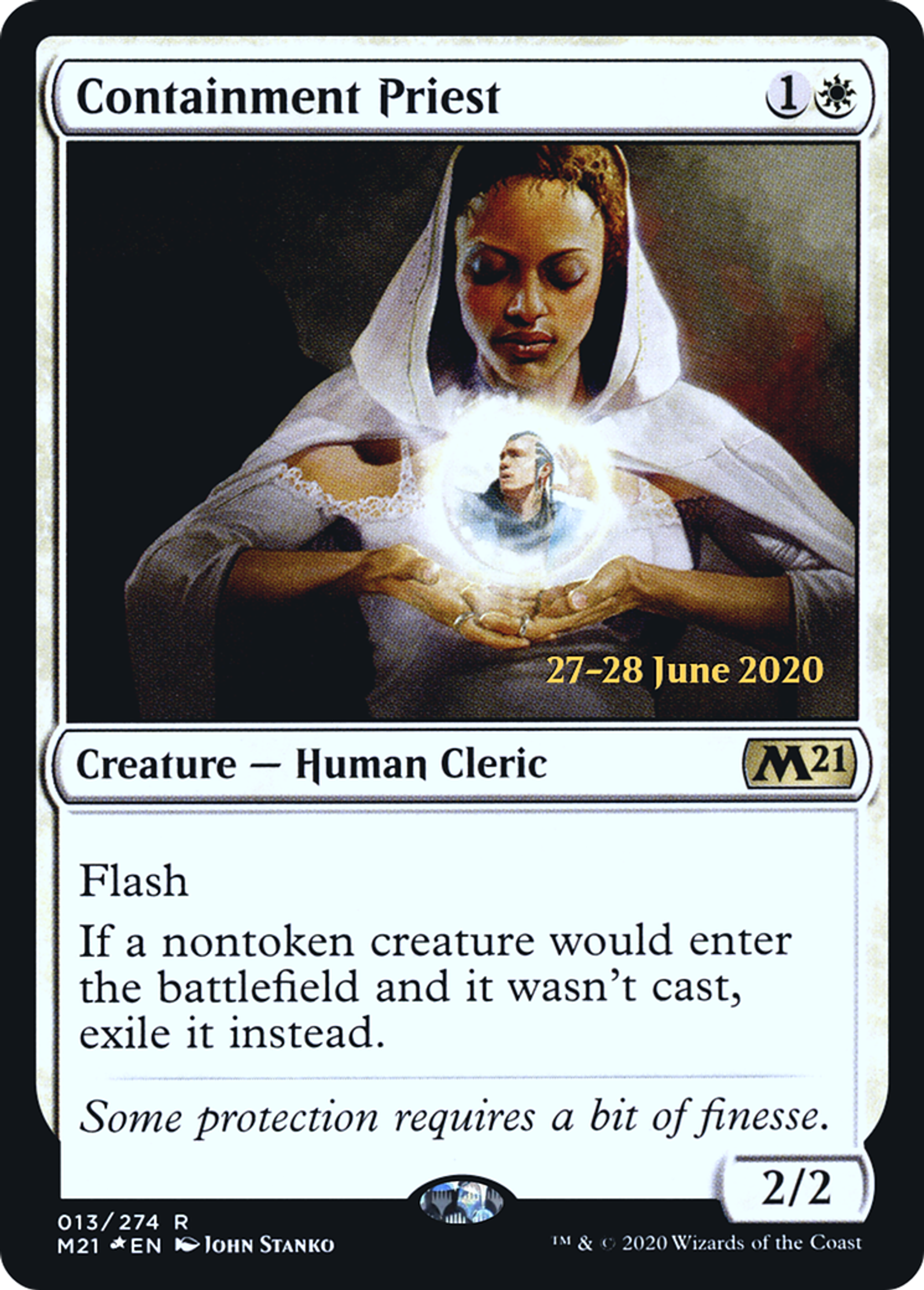 Containment Priest — Core Set 2021 Promos — Magic: The Gathering
