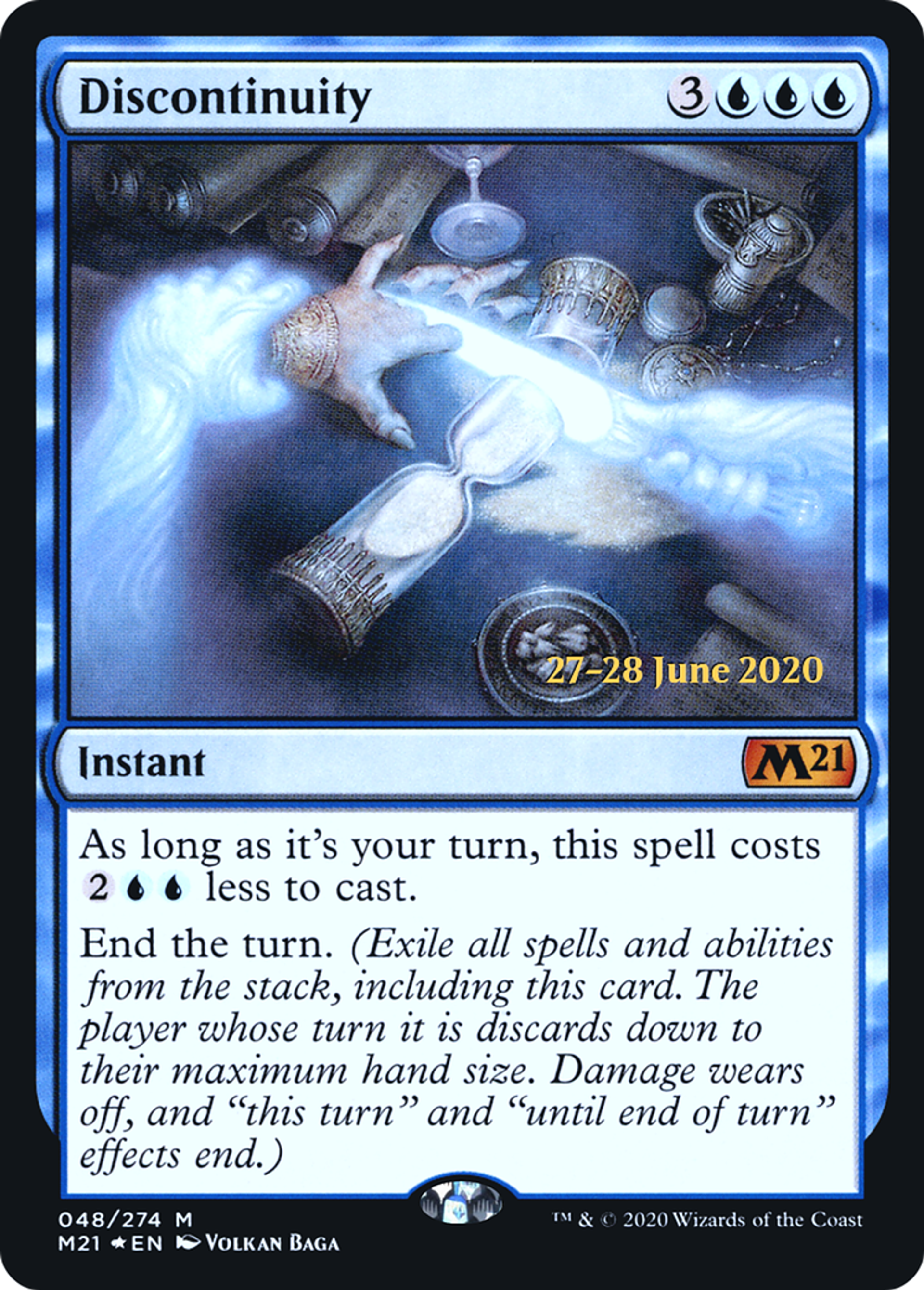 Discontinuity — Core Set 2021 Promos — Magic: The Gathering