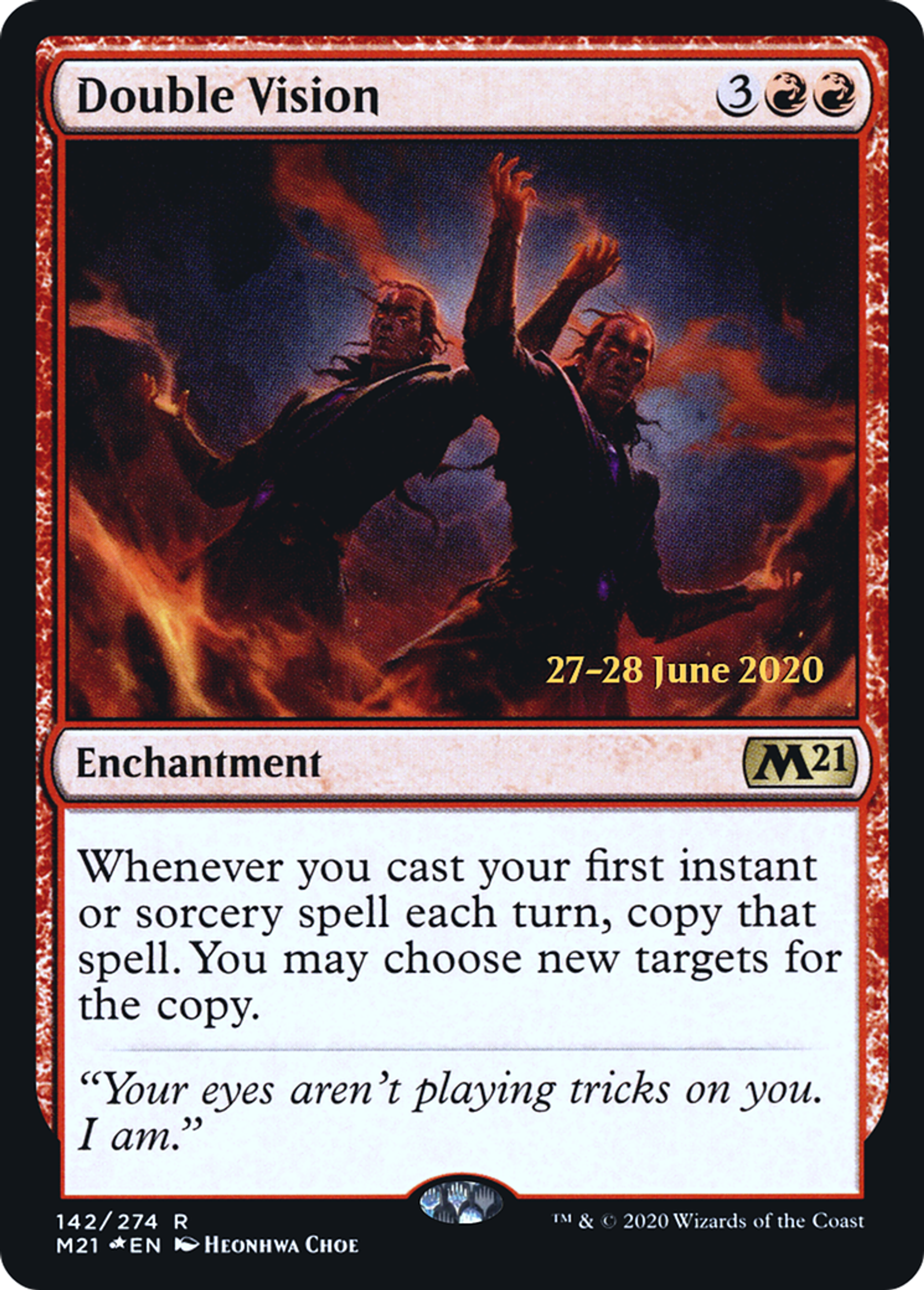 Double Vision — Core Set 2021 Promos — Magic: The Gathering