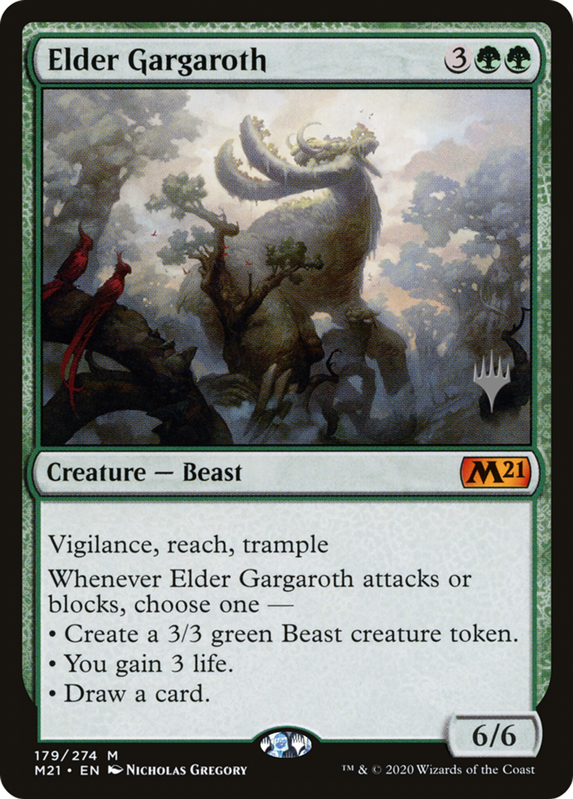 Elder Gargaroth — Core Set 2021 Promos — Magic: The Gathering