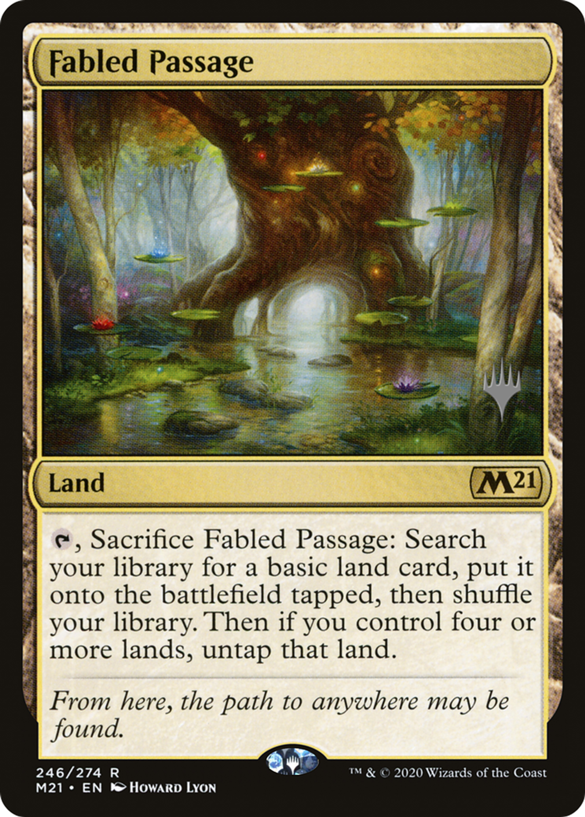 Fabled Passage — Core Set 2021 Promos — Magic: The Gathering
