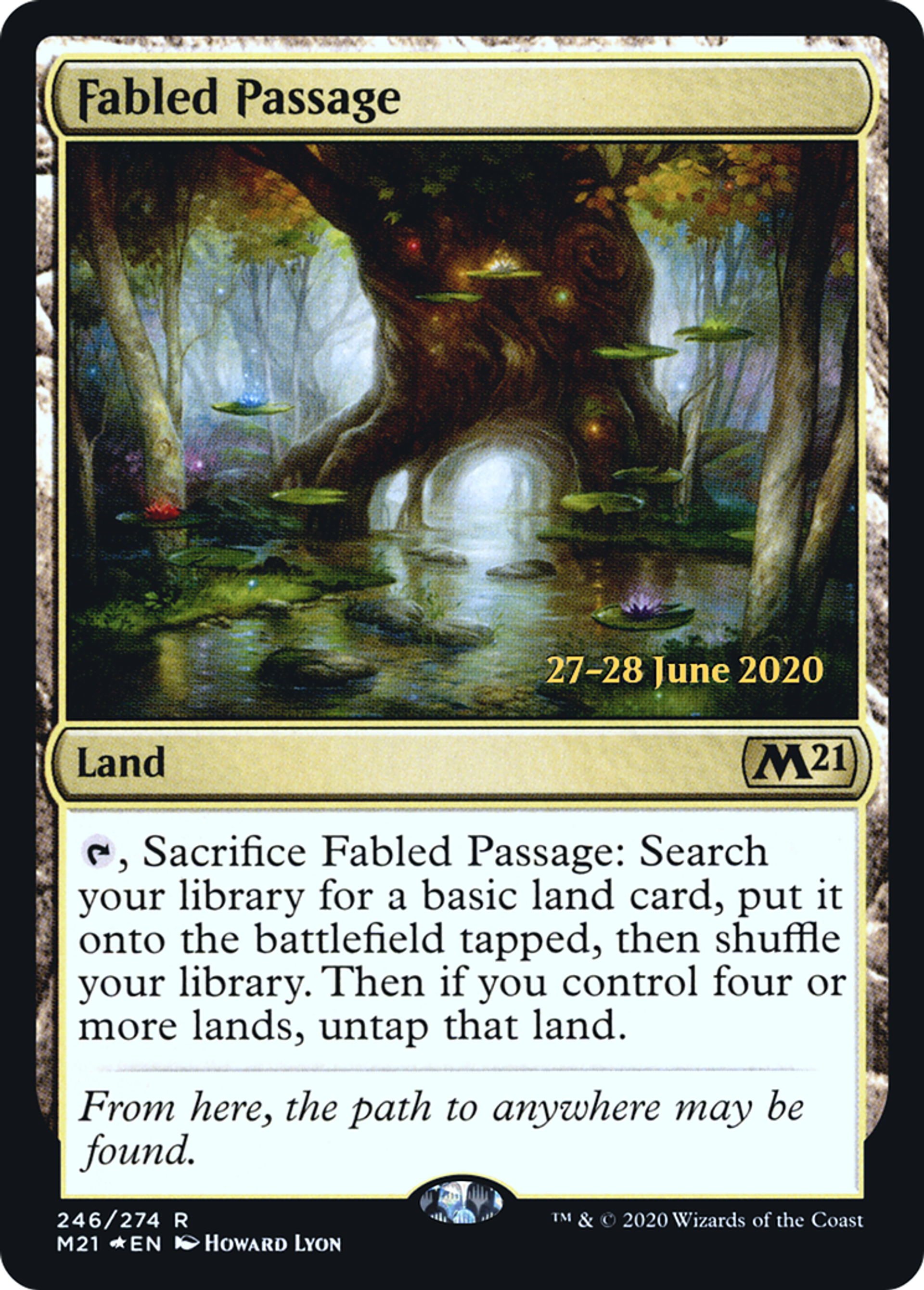 Fabled Passage — Core Set 2021 Promos — Magic: The Gathering