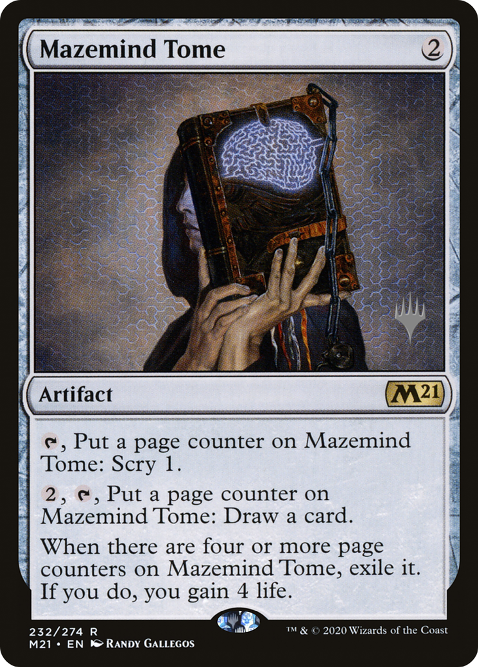 Mazemind Tome — Core Set 2021 Promos — Magic: The Gathering