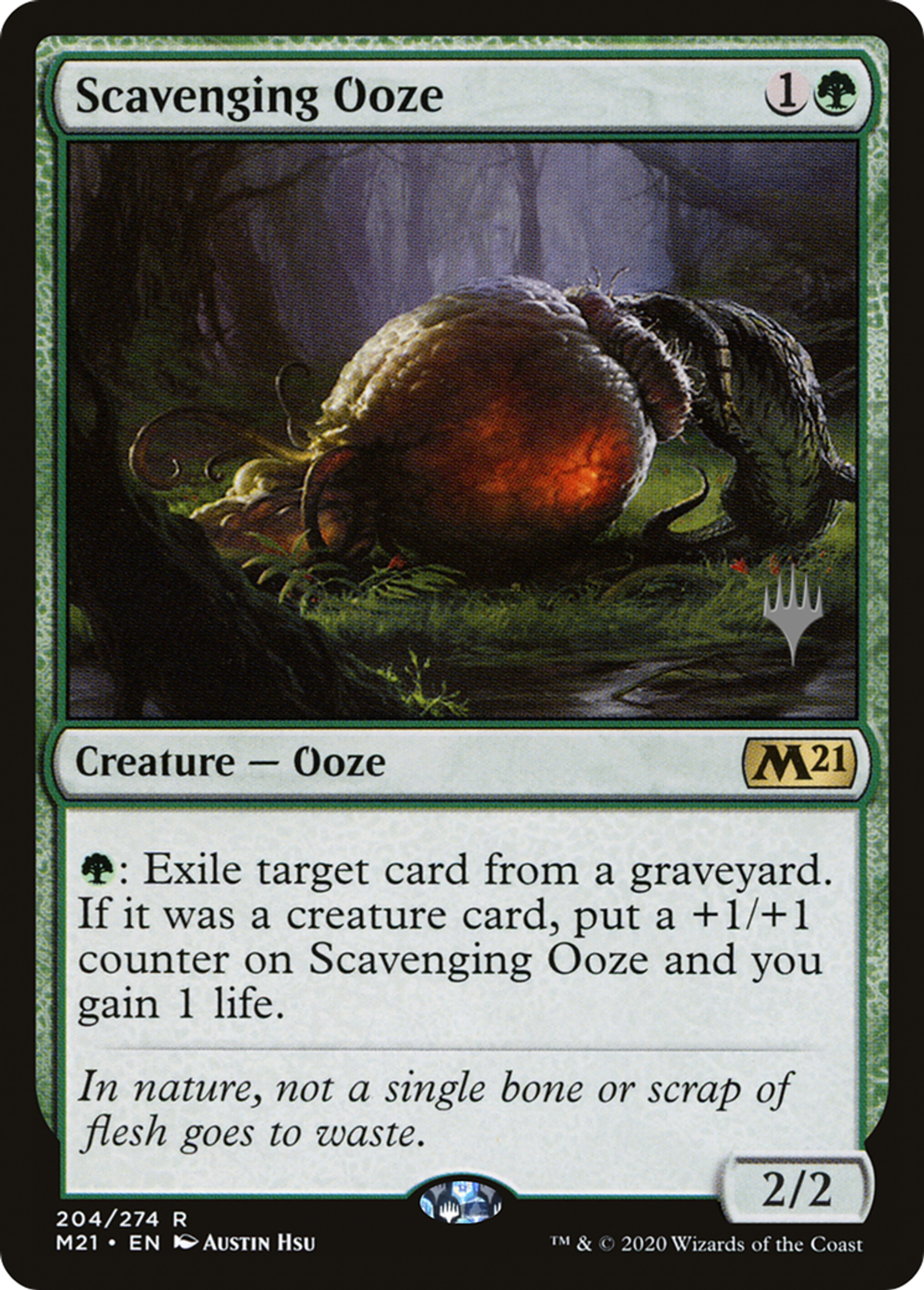 Scavenging Ooze — Core Set 2021 Promos — Magic: The Gathering