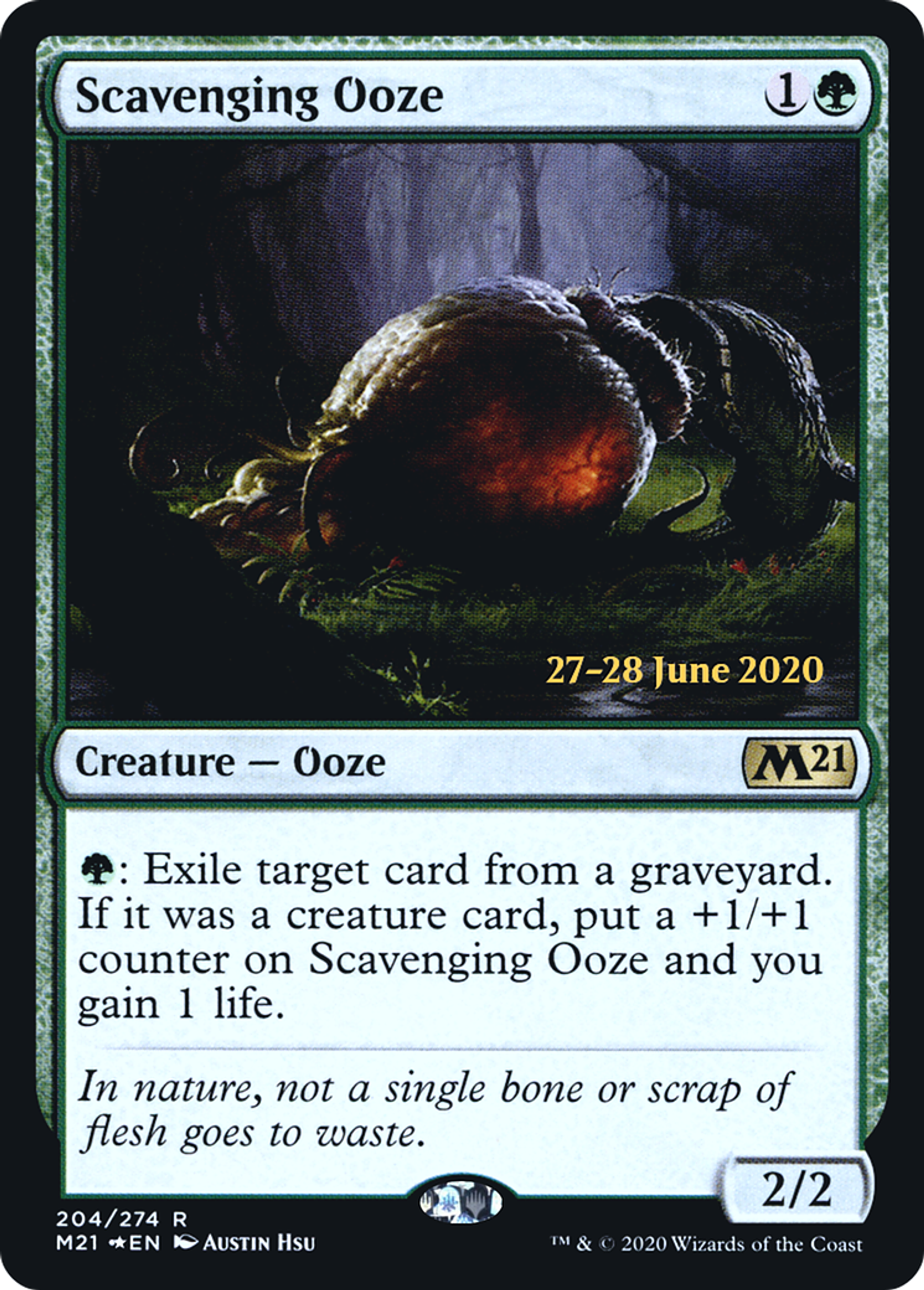 Scavenging Ooze — Core Set 2021 Promos — Magic: The Gathering
