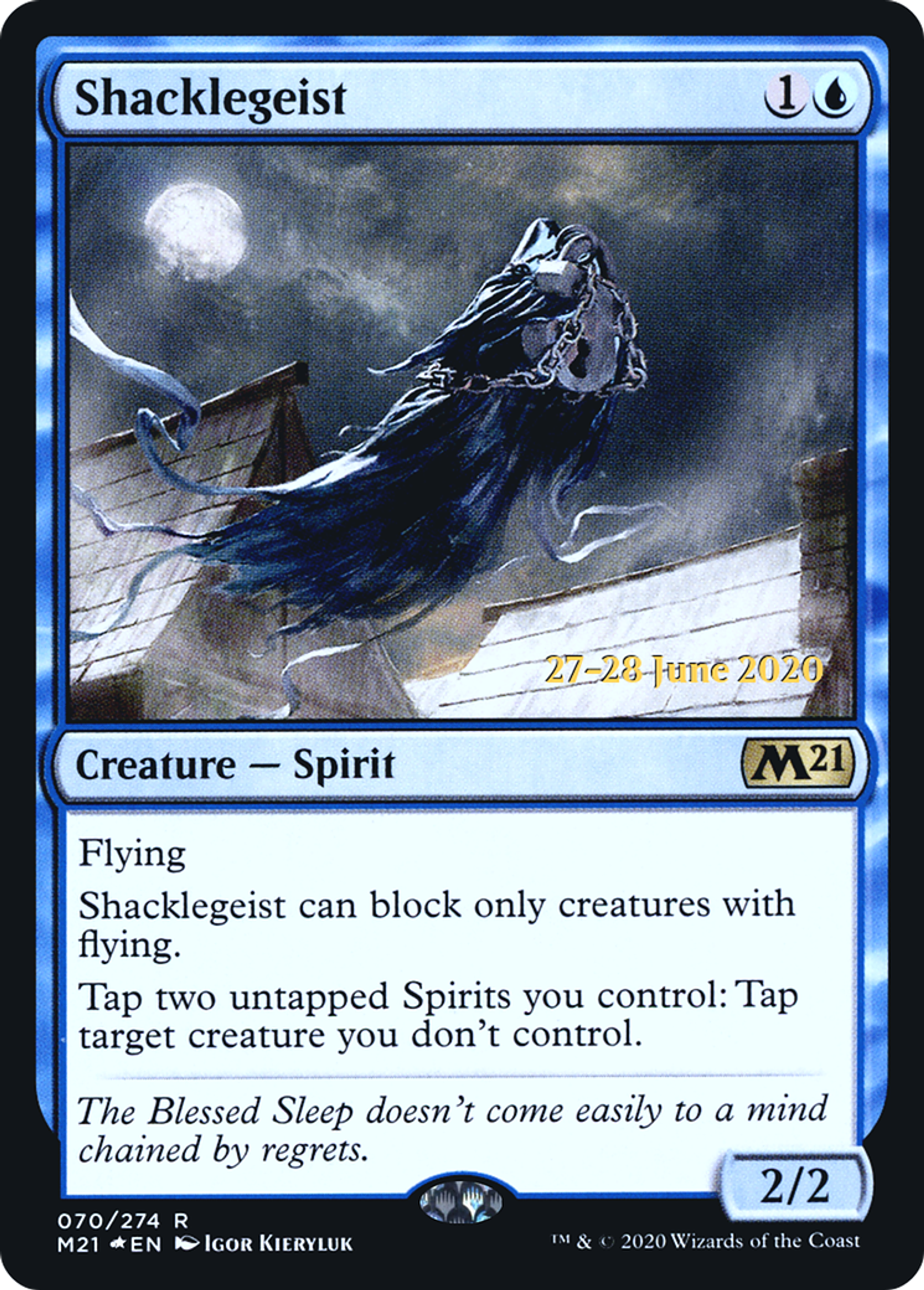 Shacklegeist — Core Set 2021 Promos — Magic: The Gathering