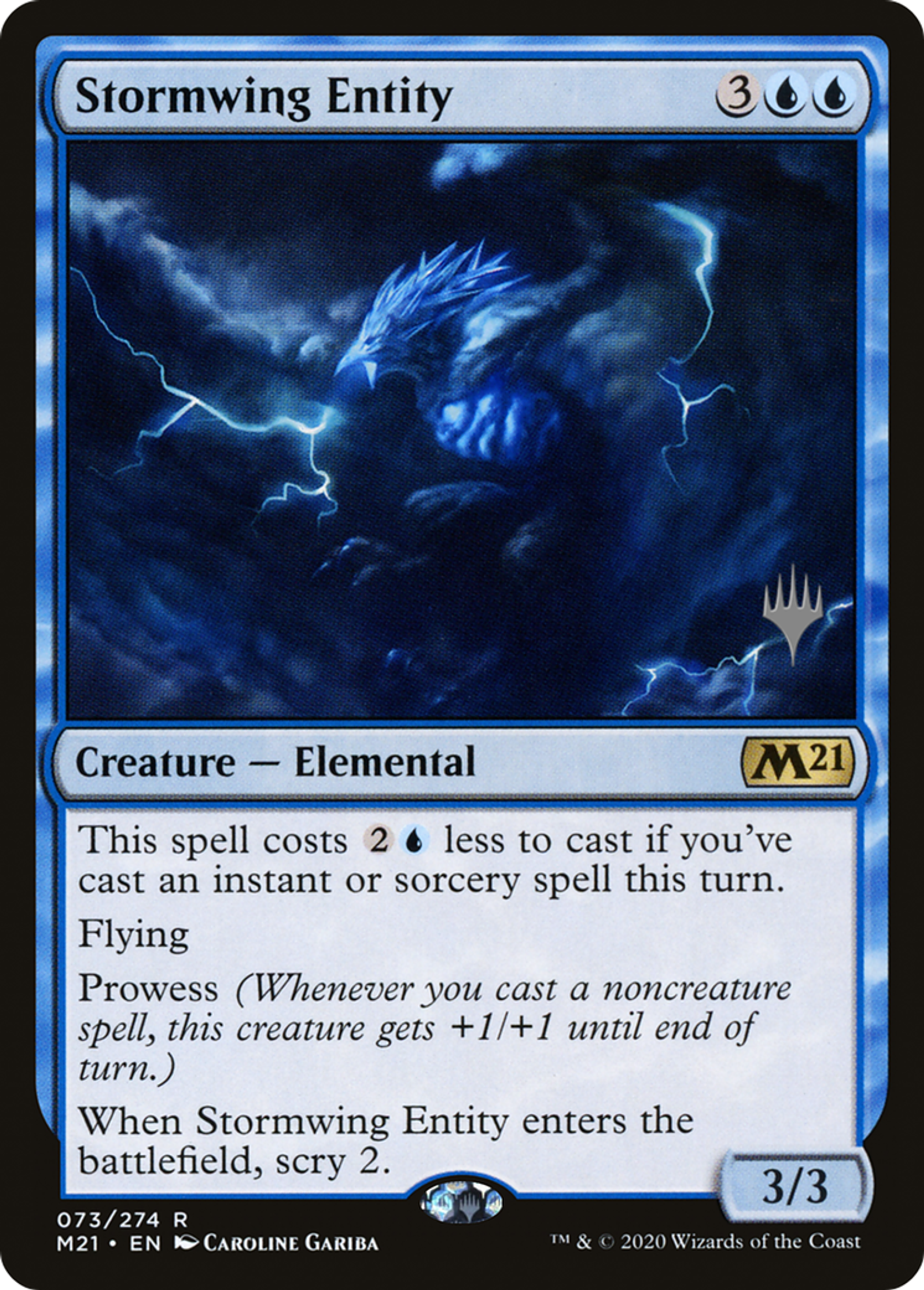 Stormwing Entity — Core Set 2021 Promos — Magic: The Gathering
