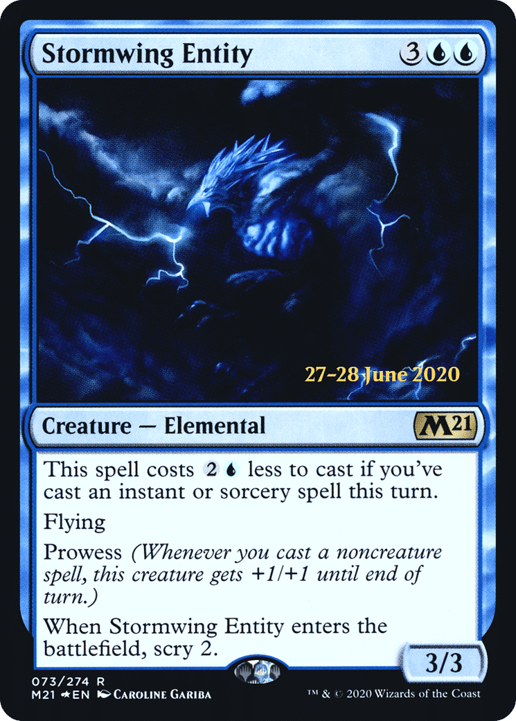 Stormwing Entity — Core Set 2021 Promos — Magic: The Gathering