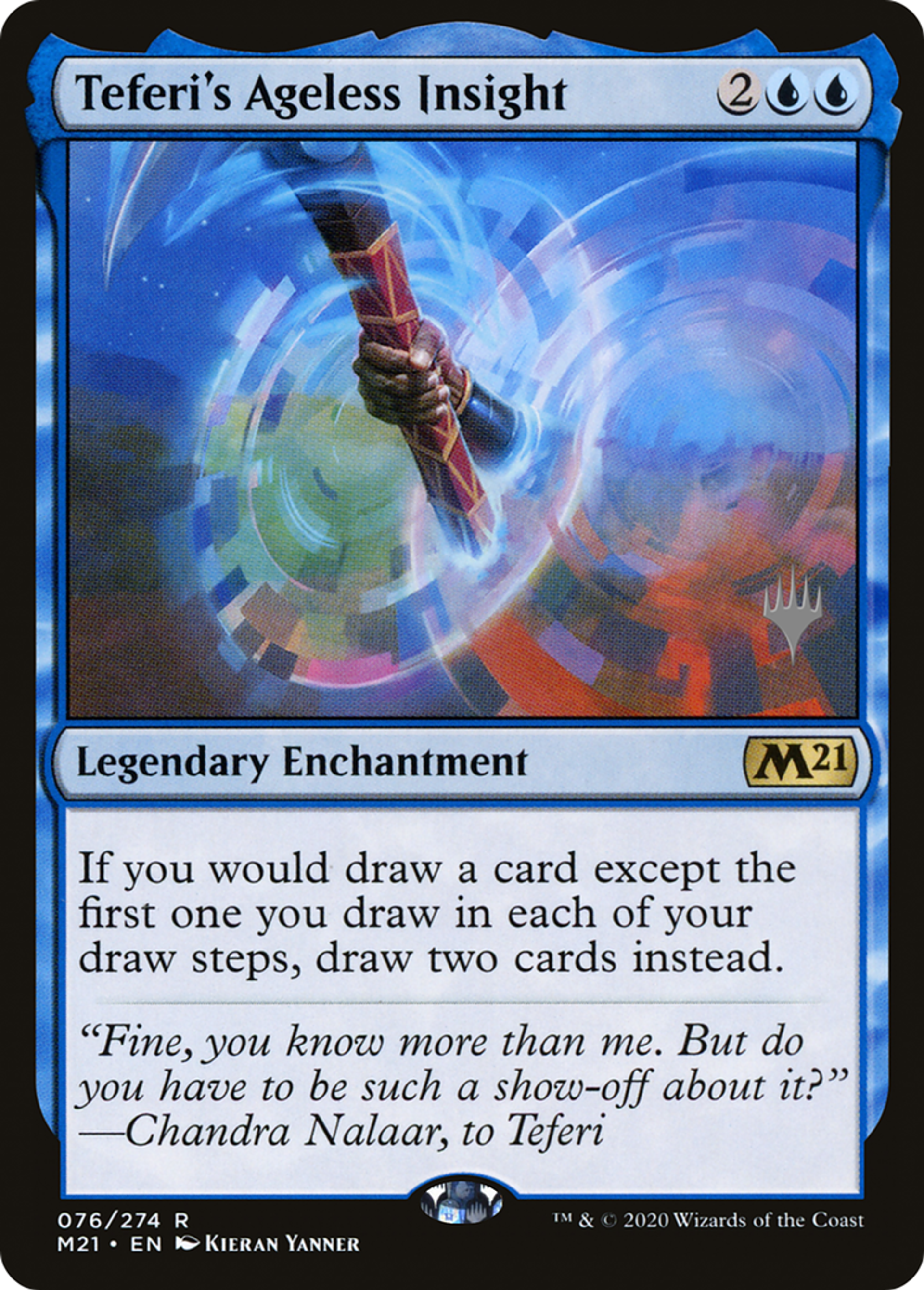 Teferi's Ageless Insight — Core Set 2021 Promos — Magic: The Gathering