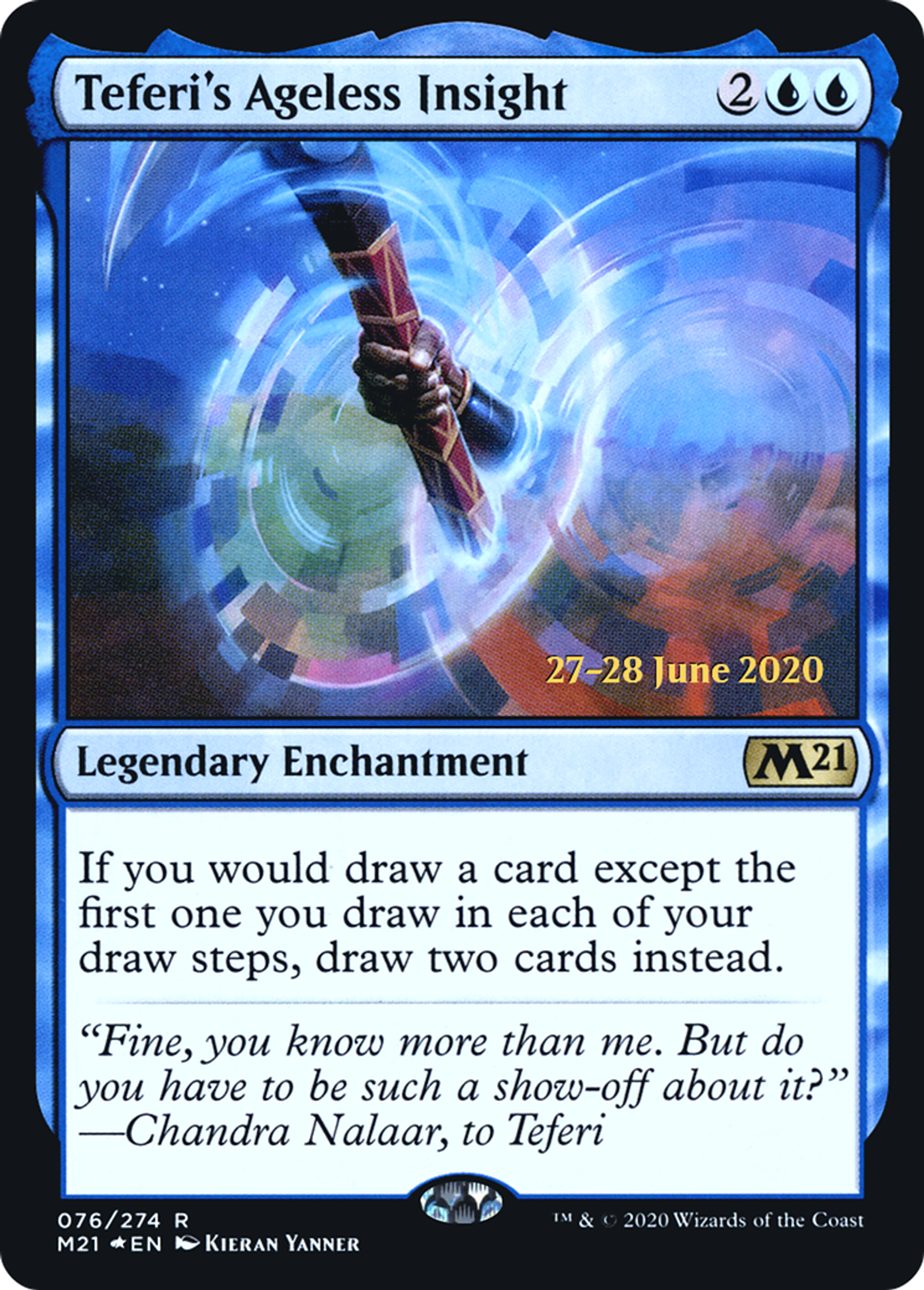 Teferi's Ageless Insight — Core Set 2021 Promos — Magic: The Gathering