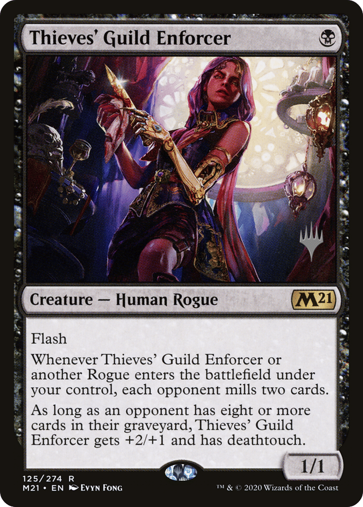 Thieves' Guild Enforcer — Core Set 2021 Promos — Magic: The Gathering